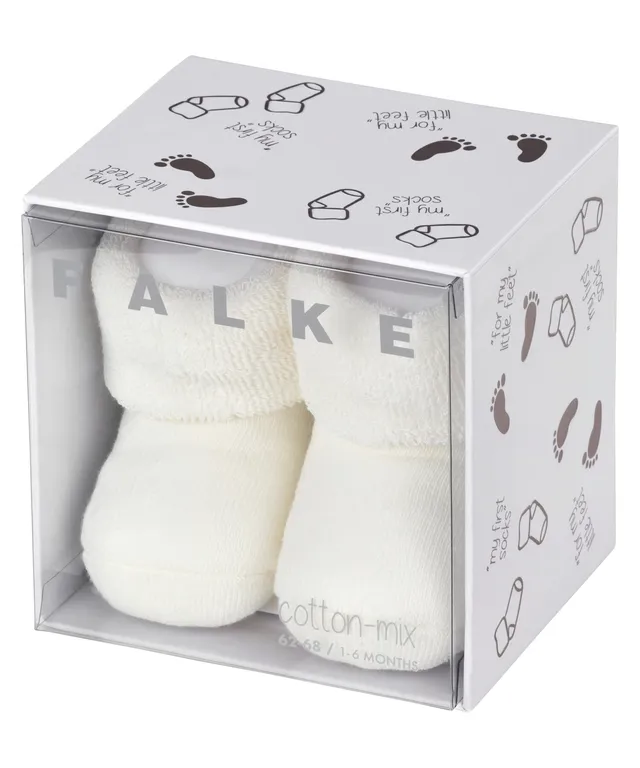falke-erstling-baby-socken-wei-baumwolle-pl-sch image 1
