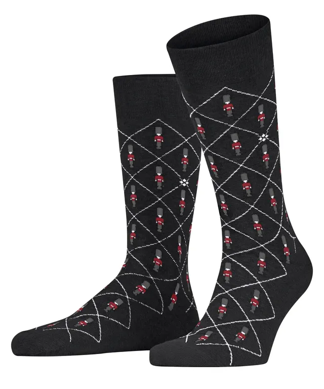 burlington-brit-style-guard-socken-schwarz-baumwolle image 1
