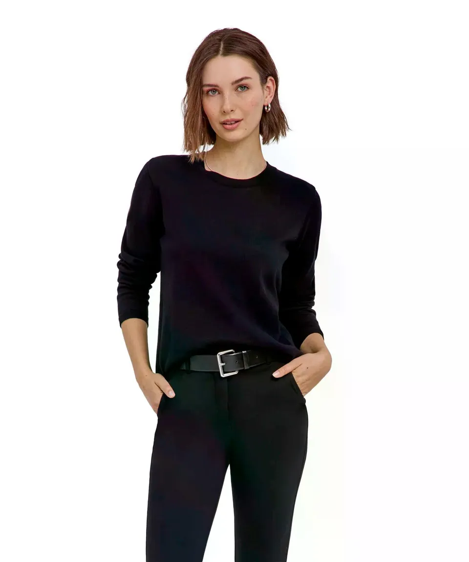 falke-cotton-touch-pullover-rundhals-gr-m-bio-baumwolle image 1