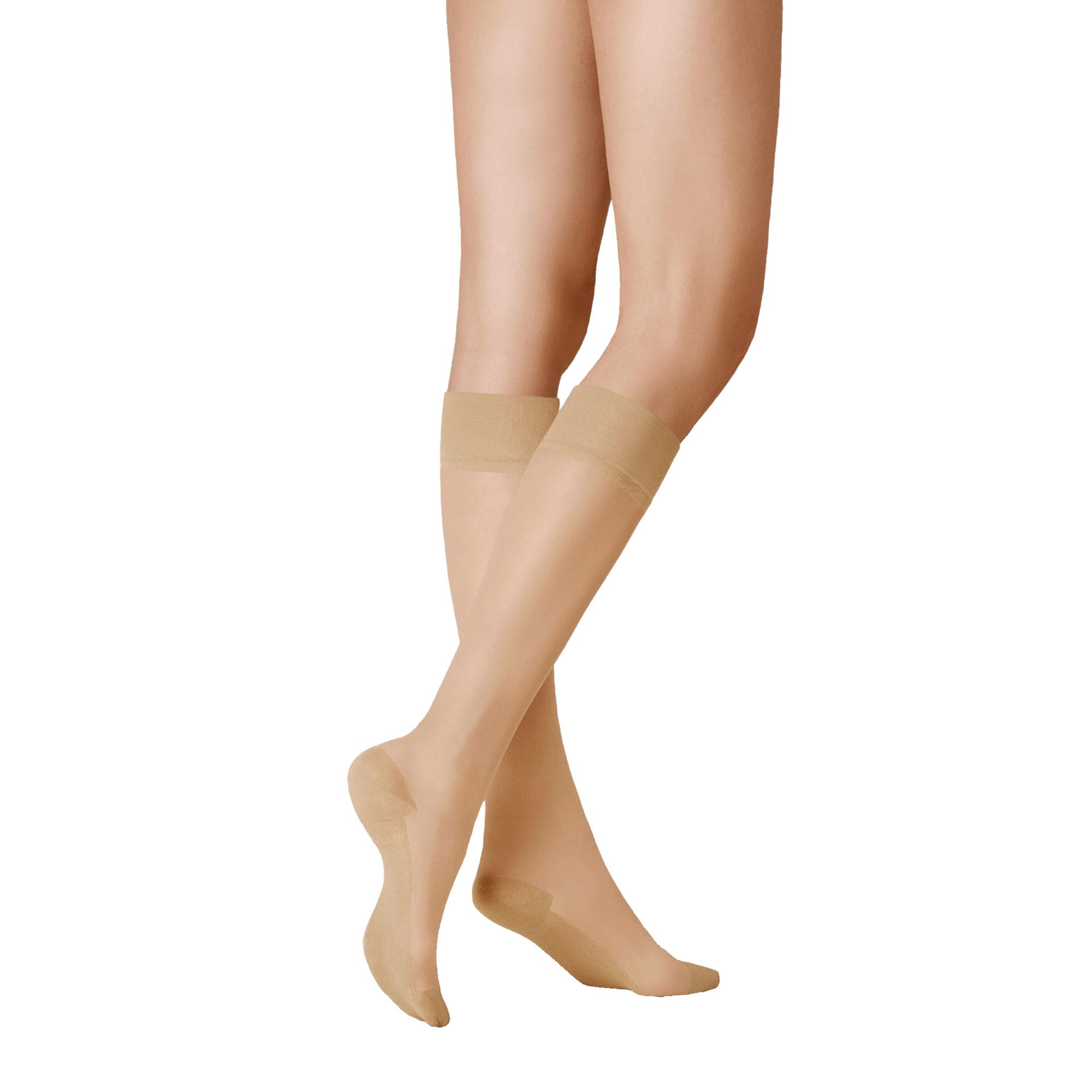 kunert-cotton-sole-damen-kniestr-mpfe-20-den-teint-3520 image 7