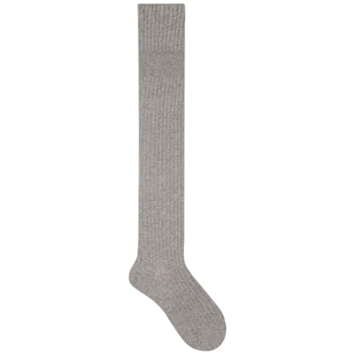 kunert-raffinesse-ajour-stripe-overknee-grau-35-38-perlmuster image 3