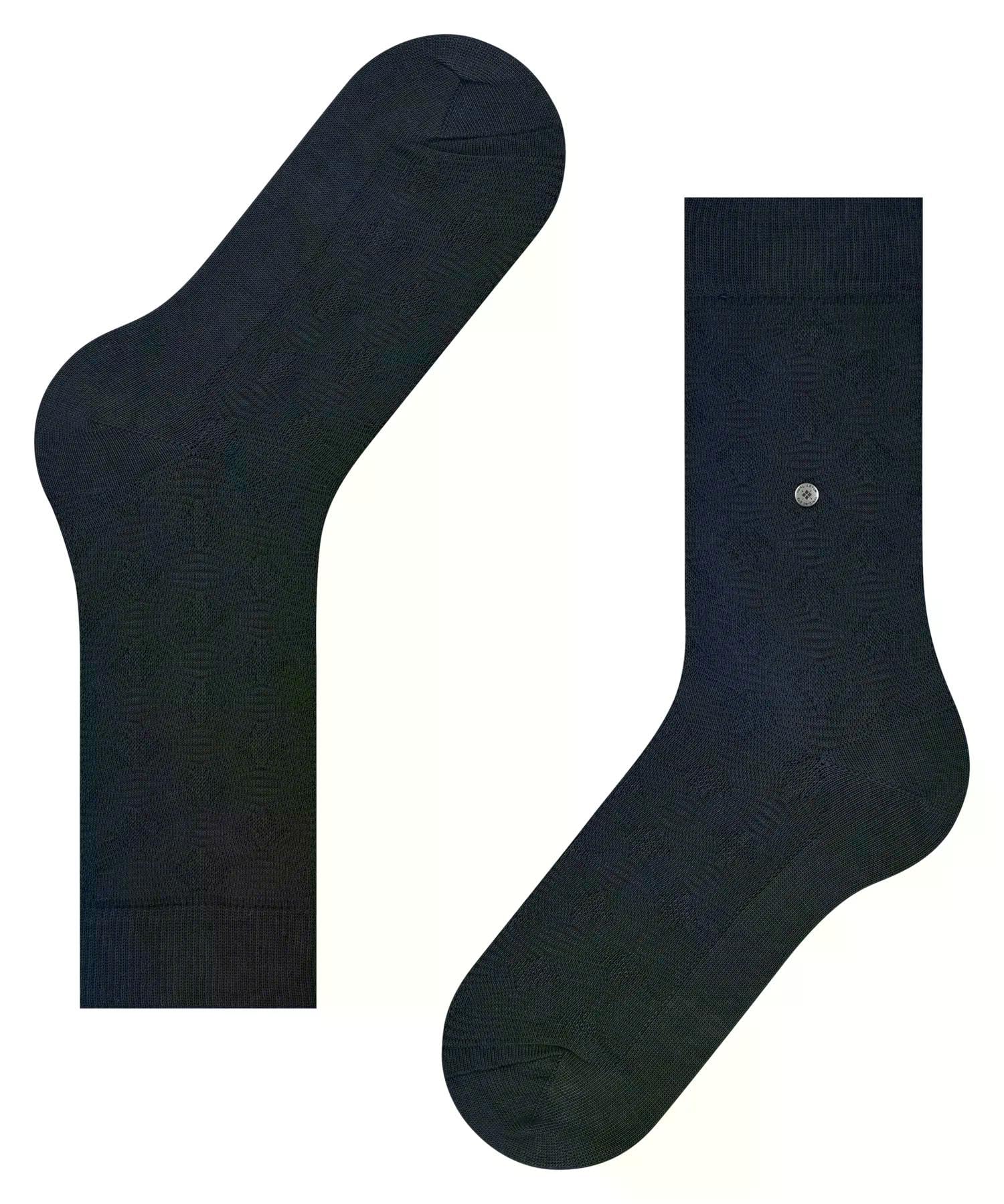 burlington-structured-dot-socken-damen-blau-marine-transparent image 5