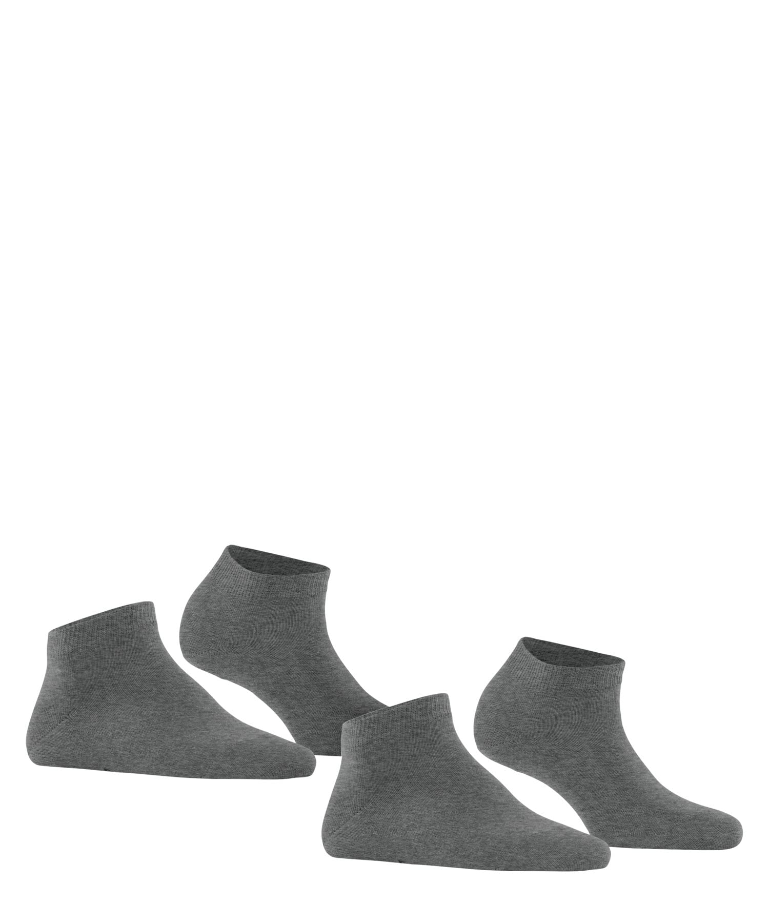 falke-happy-damen-sneakersocken-grau-2-paar-39-42 image 3