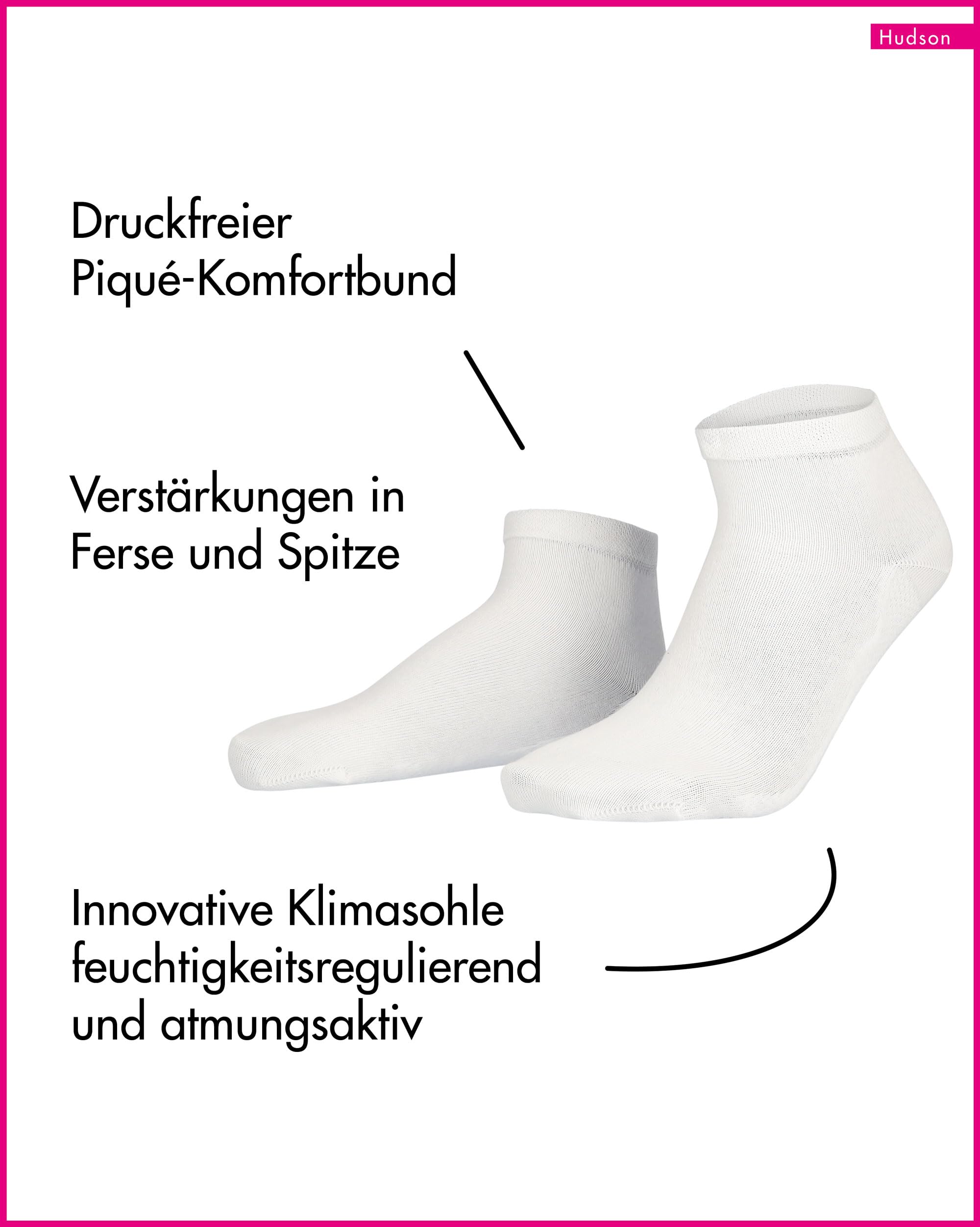 hudson-relax-herren-sneaker-socken-dry-cotton-wei image 2