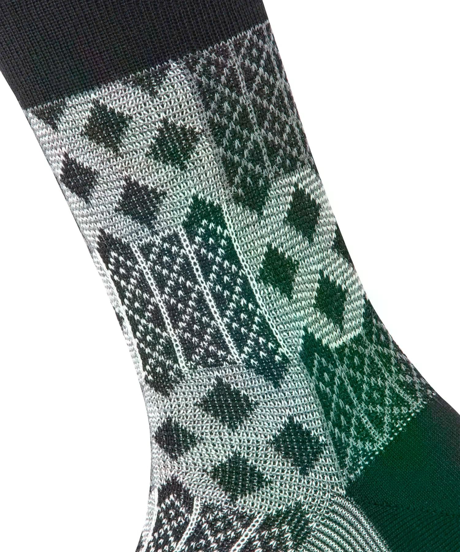 burlington-mosaic-damensocken-wolle-schwarz-black-3000 image 3