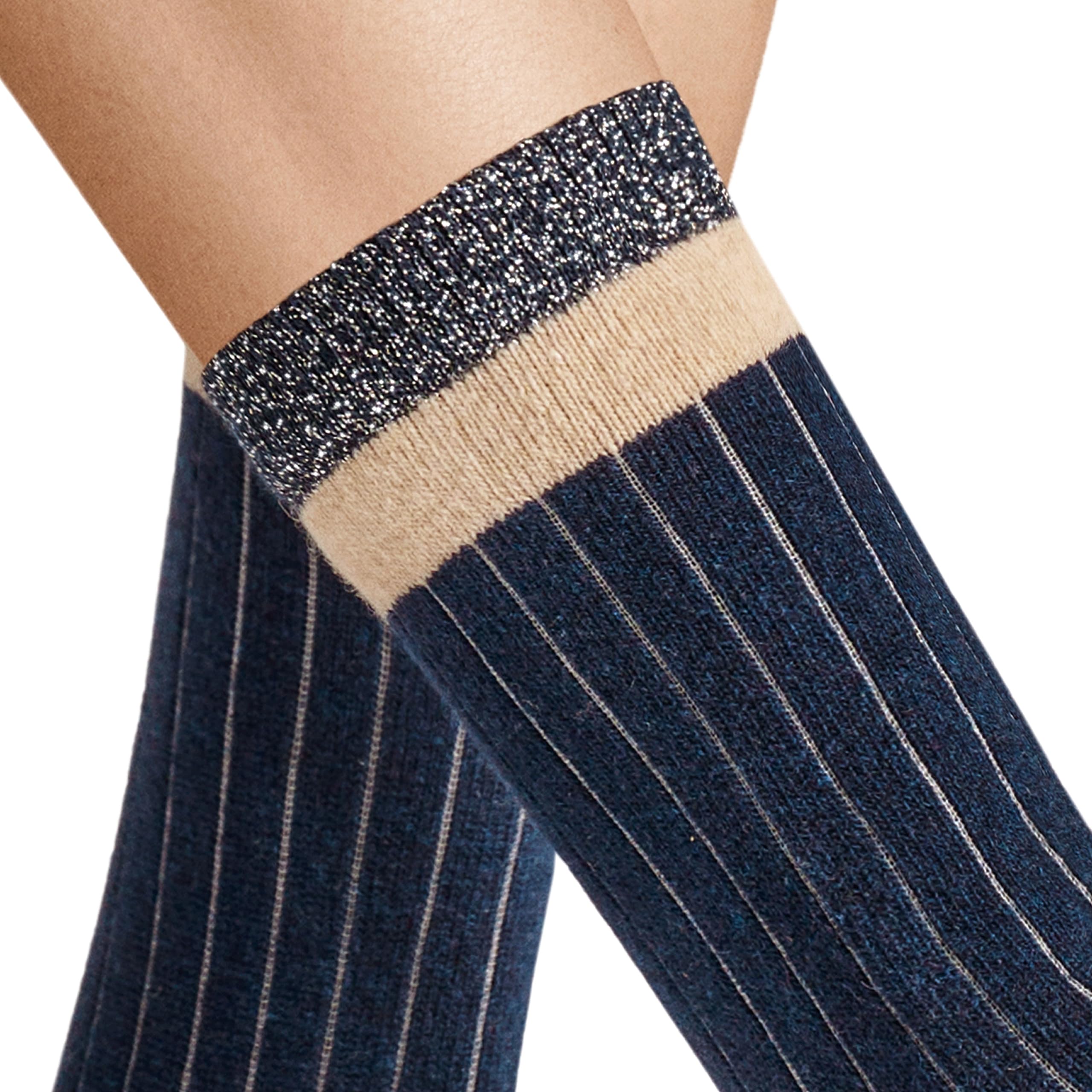 hudson-relax-fluffy-stricksocken-rippe-schwarz-35-38 image 2