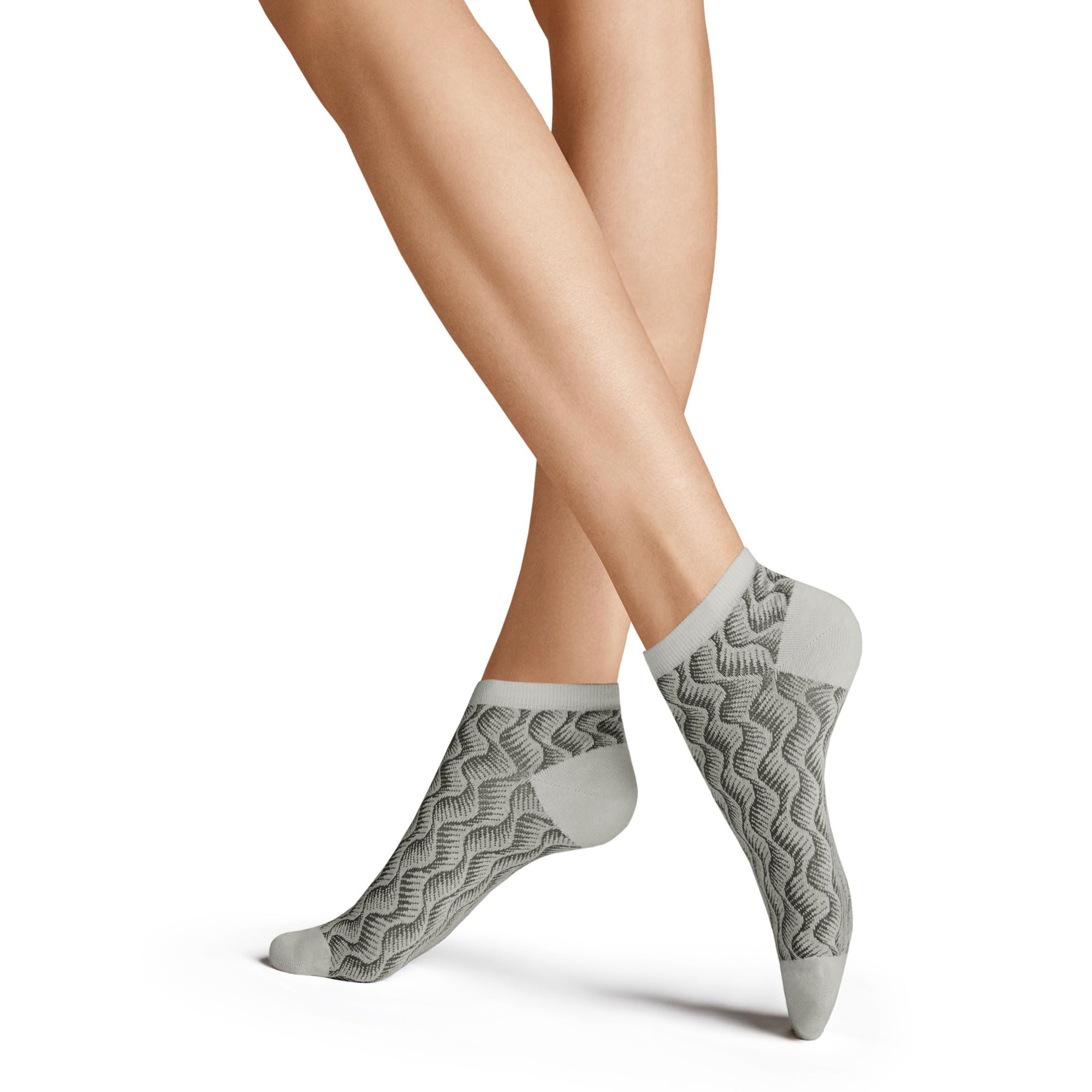 hudson-only-wave-sneaker-socken-baumwolle-35-38-wellenmuster image 3