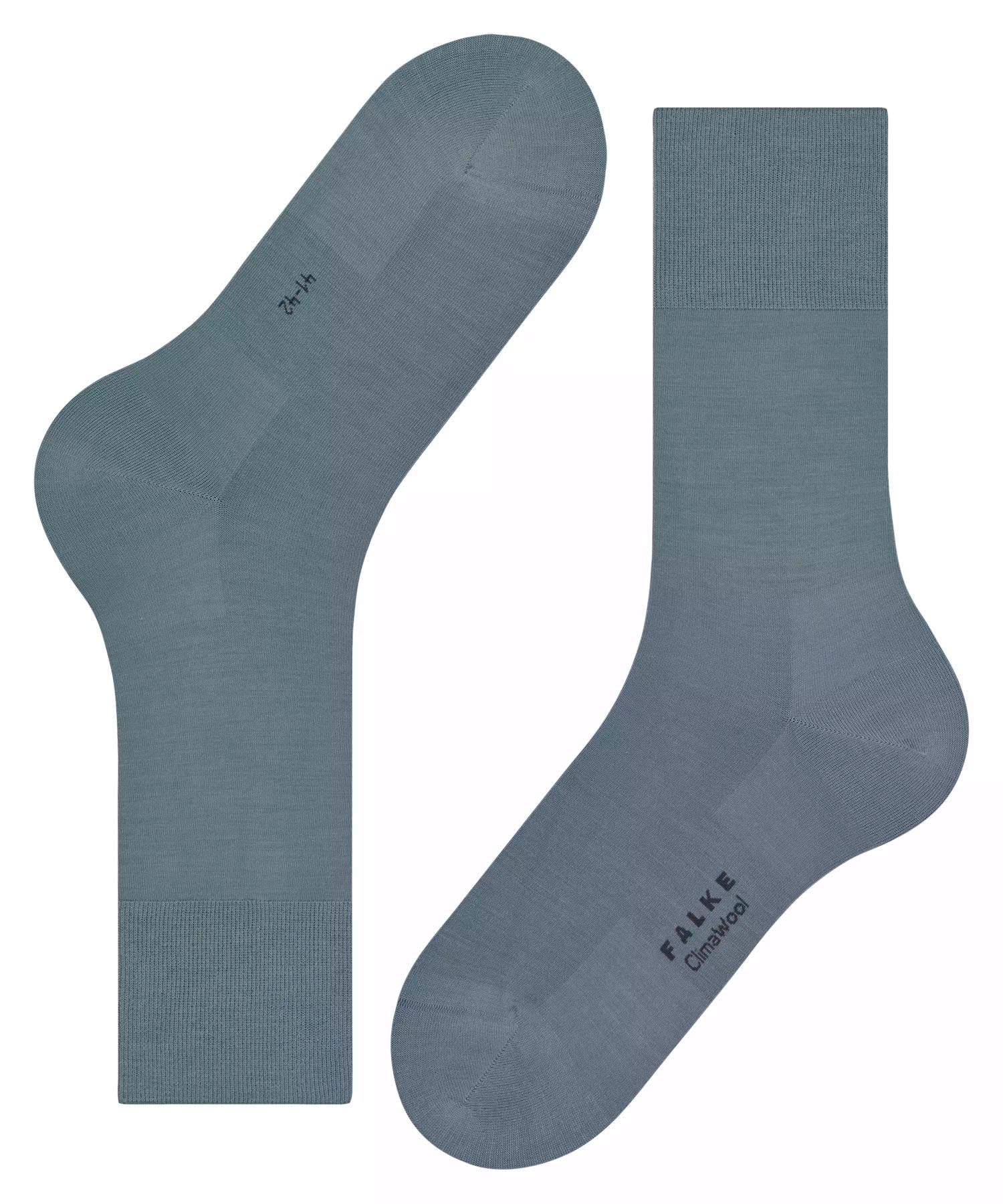 falke-climawool-socken-45-46-grau-merinowolle-lyocell image 6