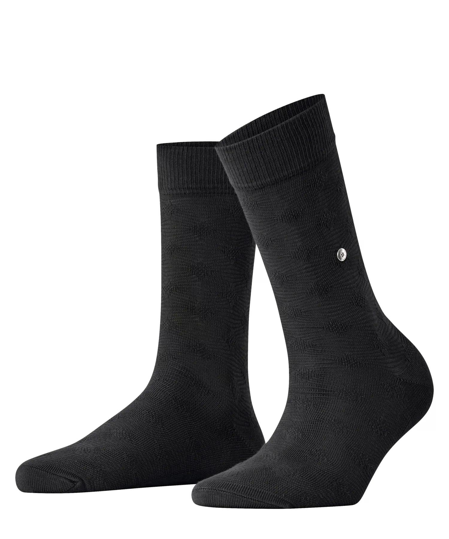 burlington-structured-dot-socken-damen-blau-marine-transparent image 8