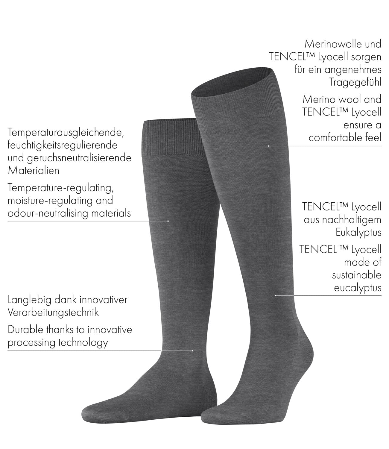 falke-climawool-herren-kniestr-mpfe-wolle-1-paar-merinowolle image 5