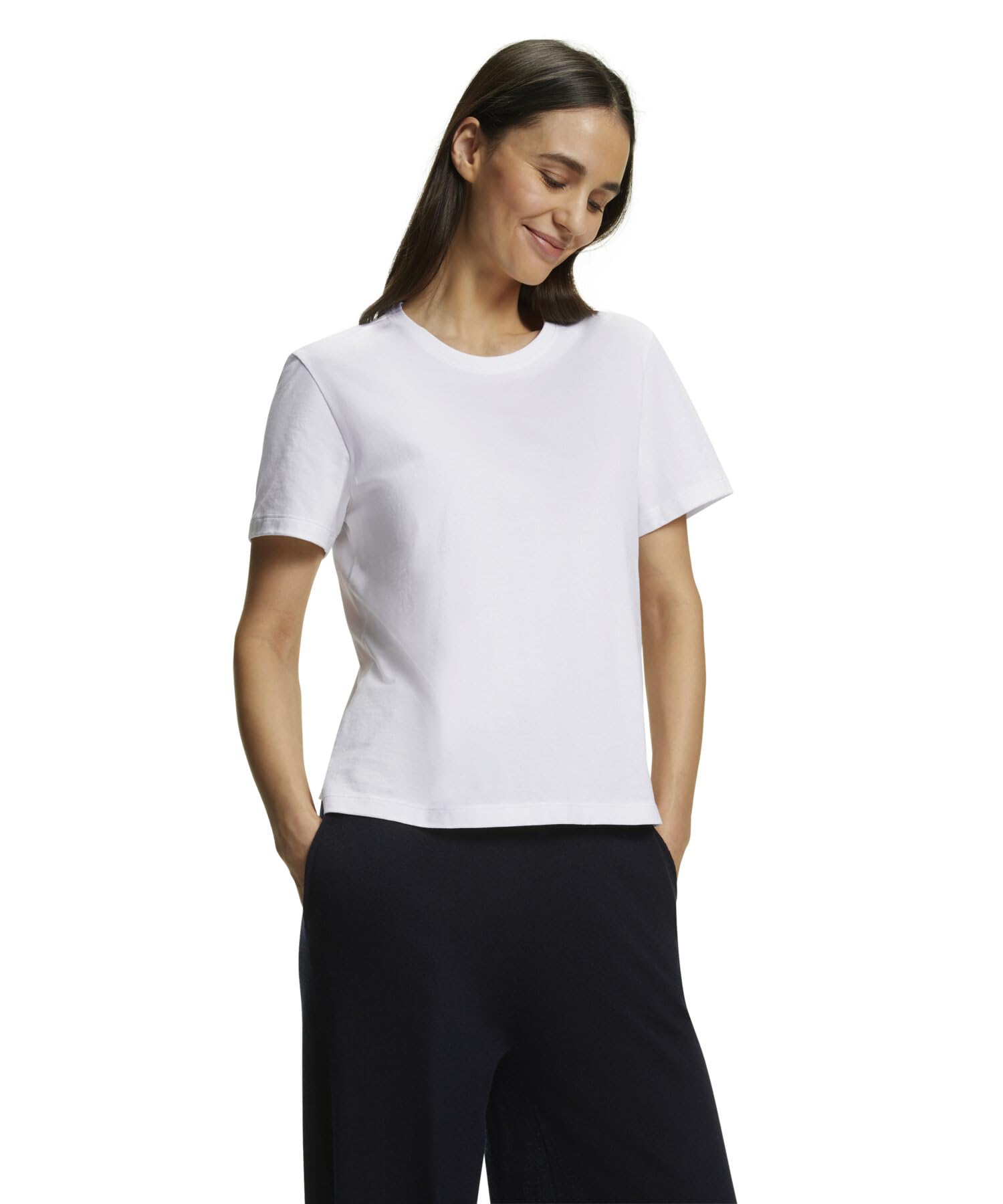 falke-cotton-touch-kurzarmshirt-wei-leicht-baumwolle image 8