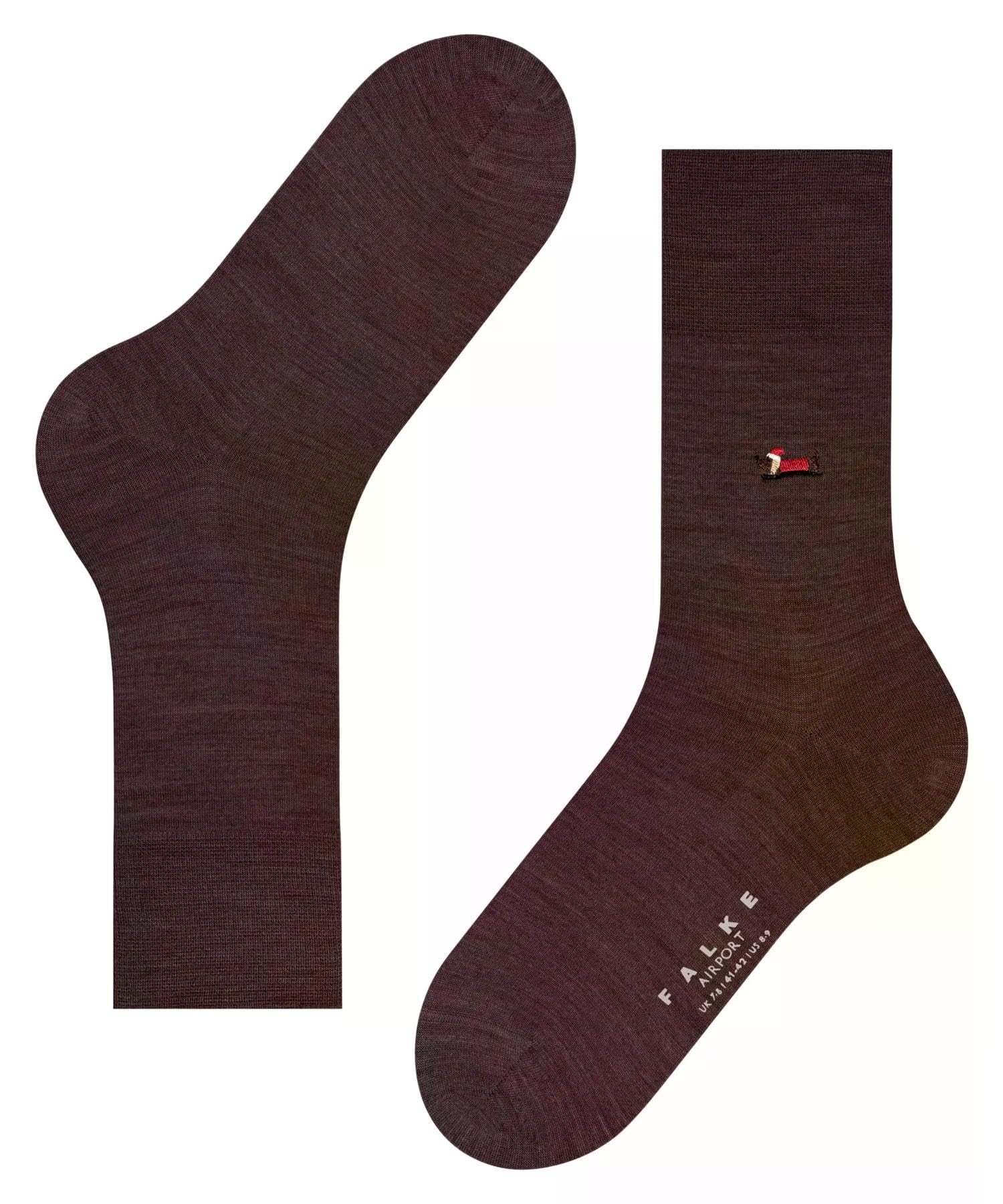falke-airport-x-mas-dachshund-socken-barolo-39-40-merinowolle image 5