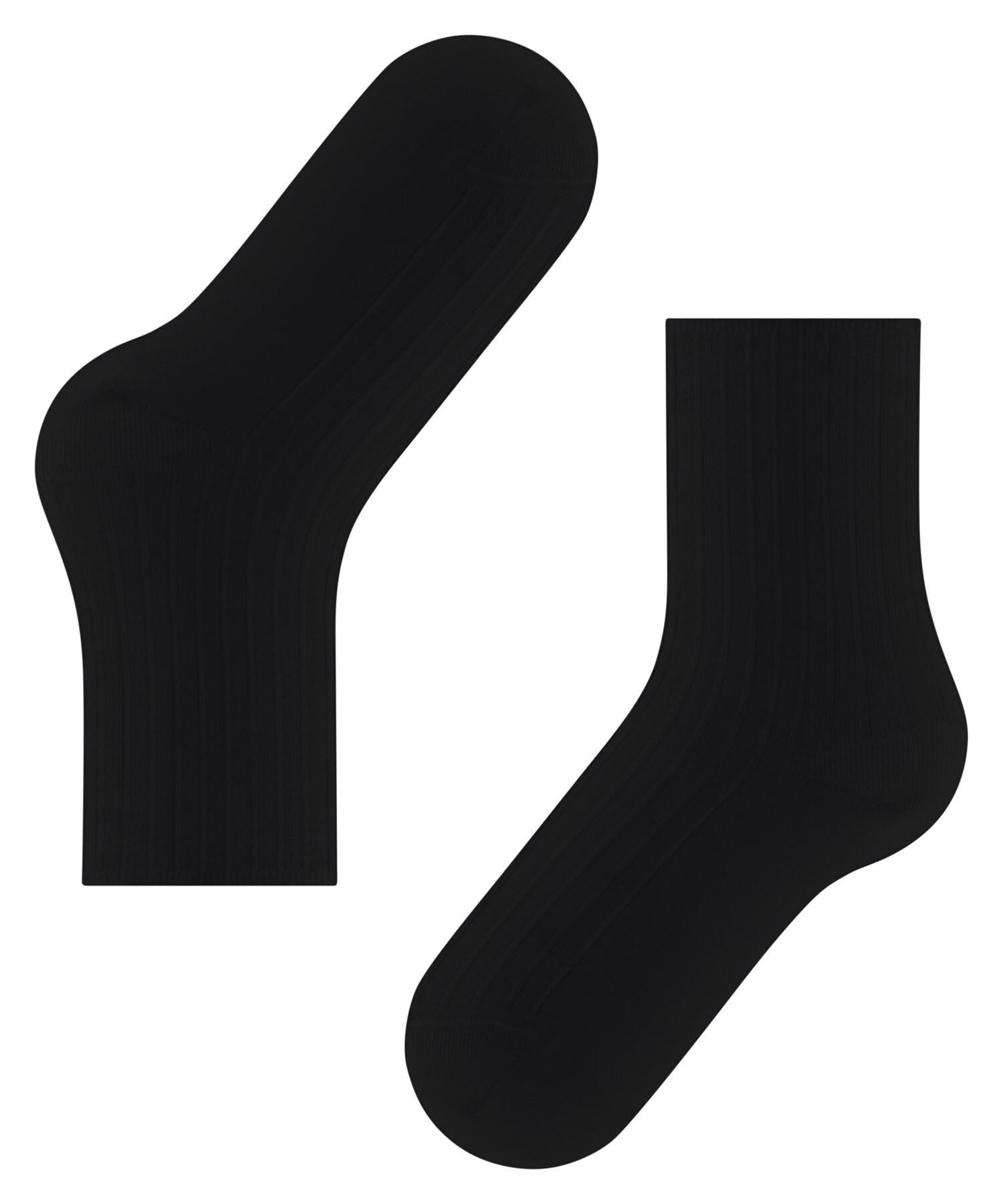 falke-cotton-touch-cotton-rib-socken-schwarz-35-38-baumwolle image 6