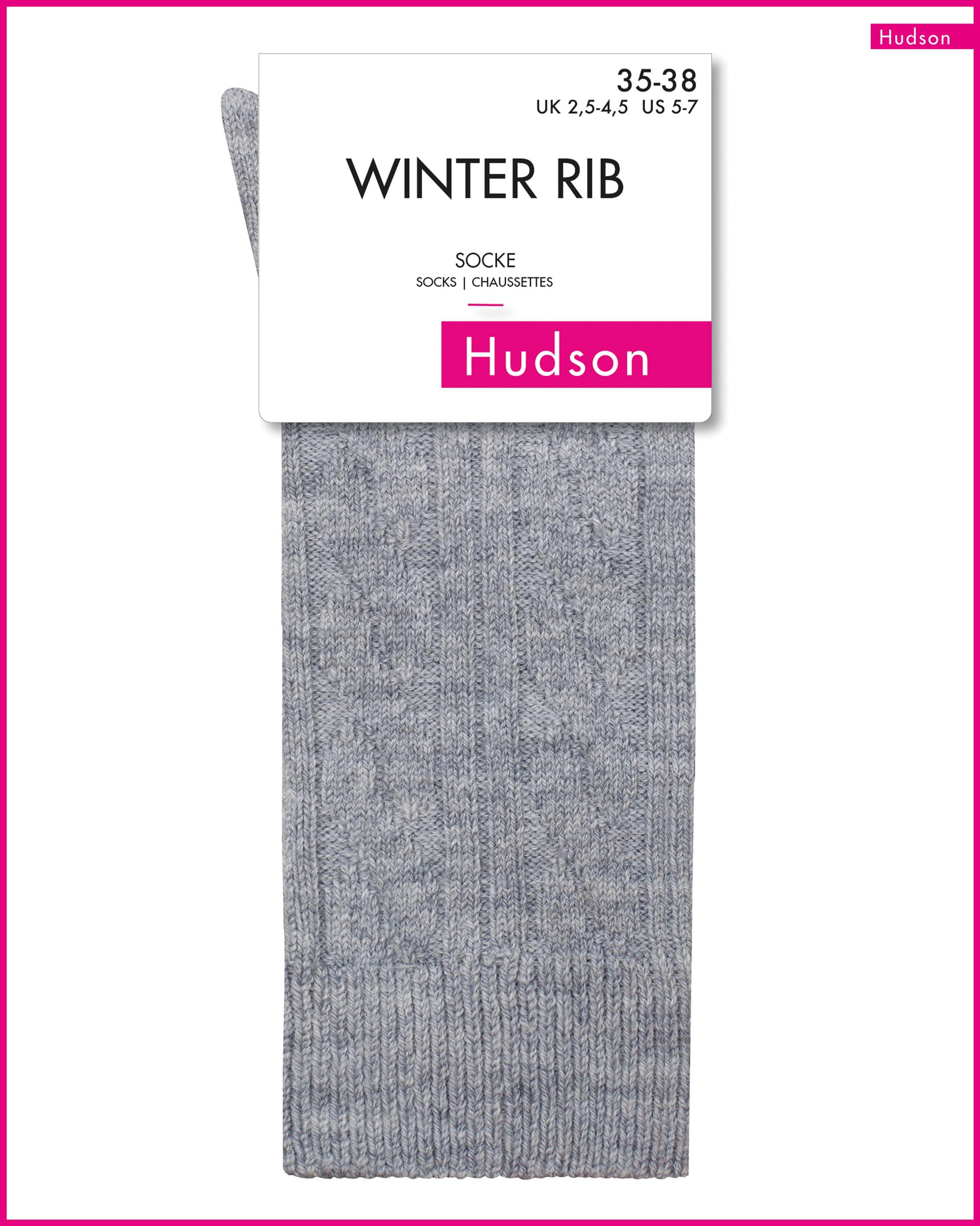 hudson-only-winter-plait-socken-zopfmuster-schwarz-39-42 image 5