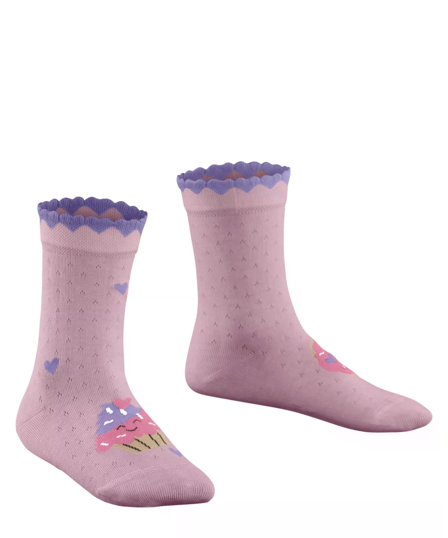 falke-family-cute-pastries-kindersocken-baumwolle-wei image 4