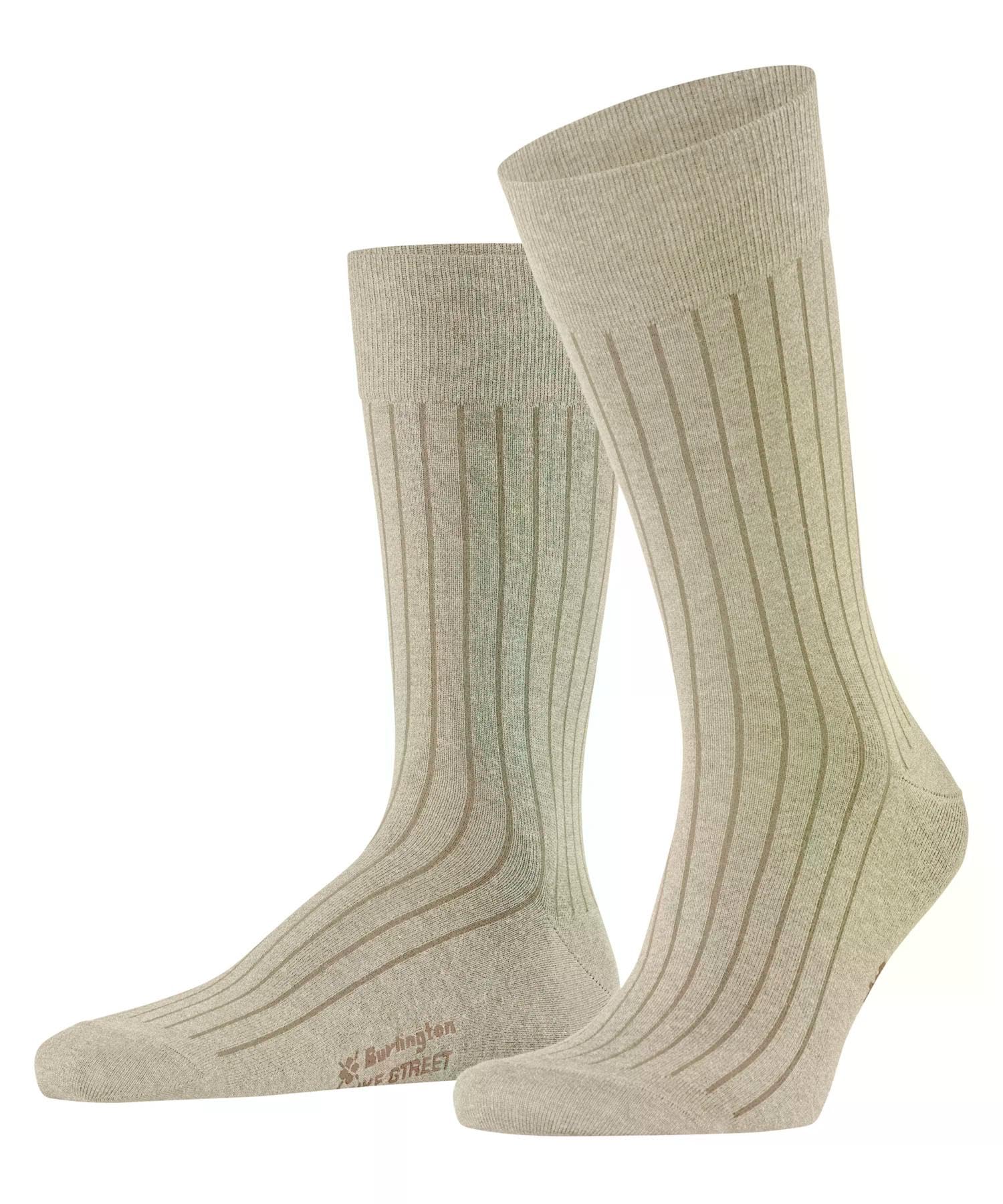 burlington-duke-street-herren-socken-powder-rose-baumwolle image 8