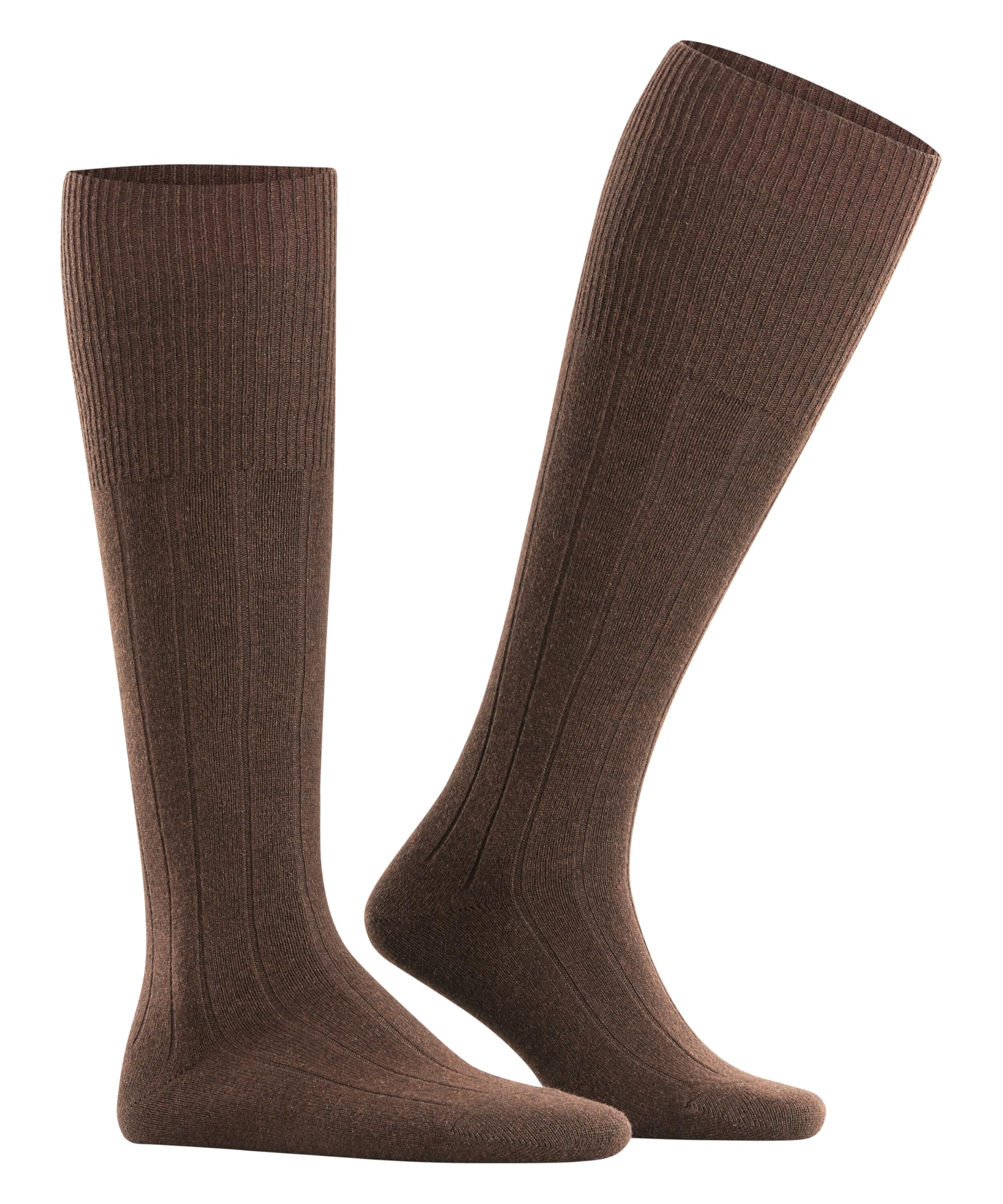 falke-lhasa-rib-kniestr-mpfe-braun-wolle-kaschmir-43-46 image 2