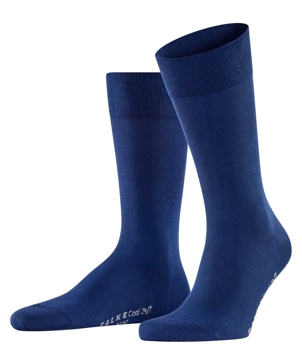 falke-cool-24-7-herren-socken-royal-blue-baumwolle-k-hlend image 1