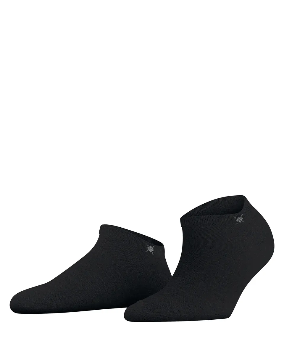 burlington-soho-vibes-sneakersocken-baumwolle-schwarz image 1