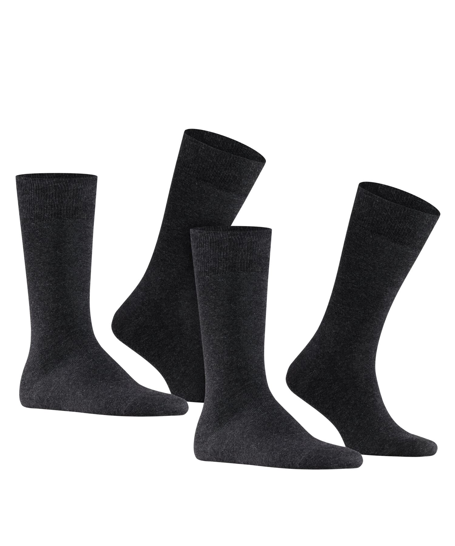 falke-family-swing-socken-baumwolle-2er-pack-schwarz-atmungsaktiv image 3