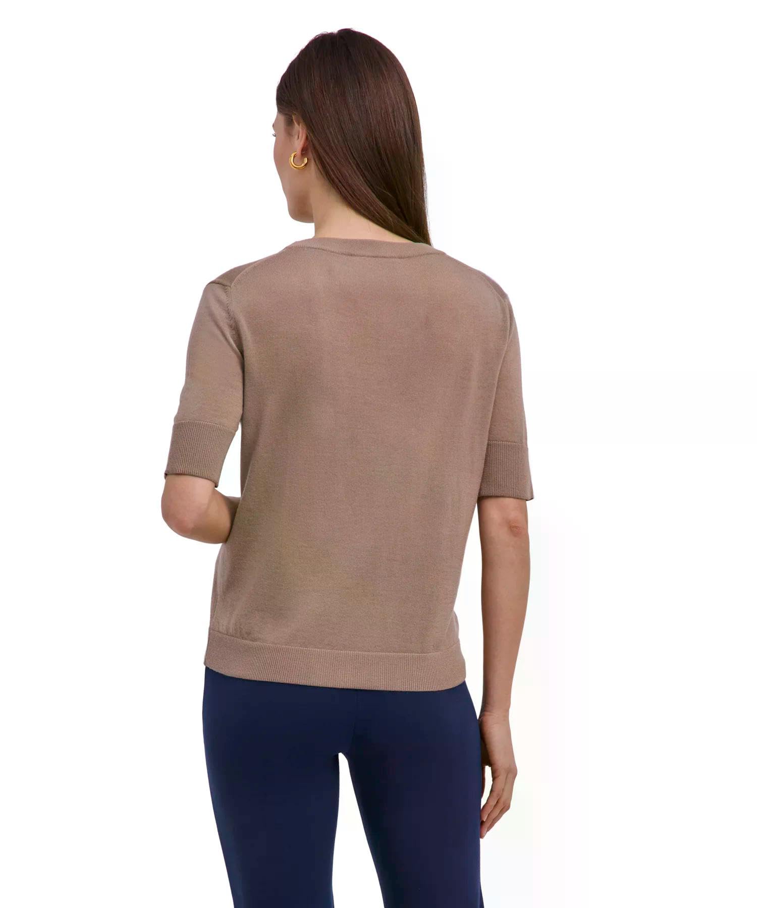 falke-merino-new-merino-kurzarmshirt-beige-sesame image 2