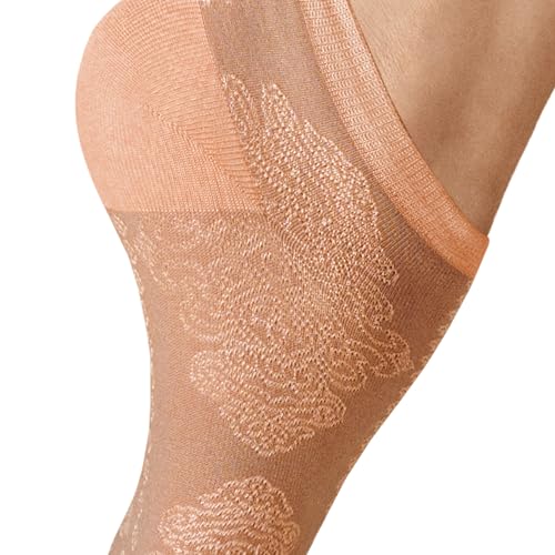 kunert-raffinesse-brocade-sneaker-socken-bronze-39-42 image 4