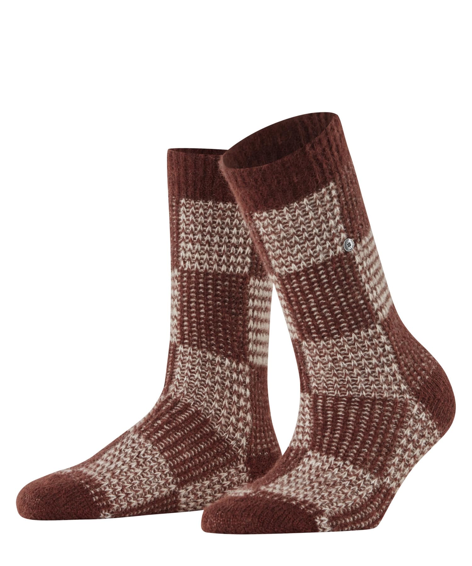 burlington-buffalo-check-bootsocken-beige-ginger-karo image 8