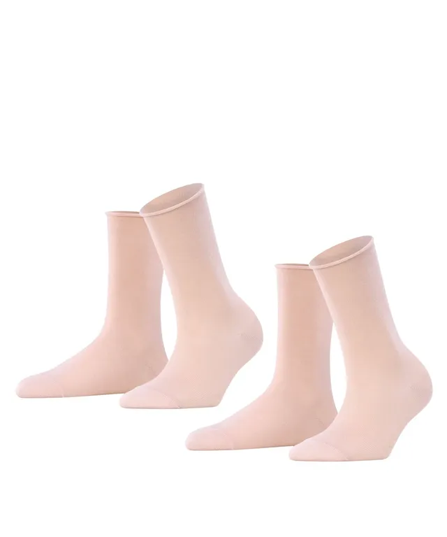 falke-happy-damen-socken-baumwolle-rosa-2-paar-39-42 image 1