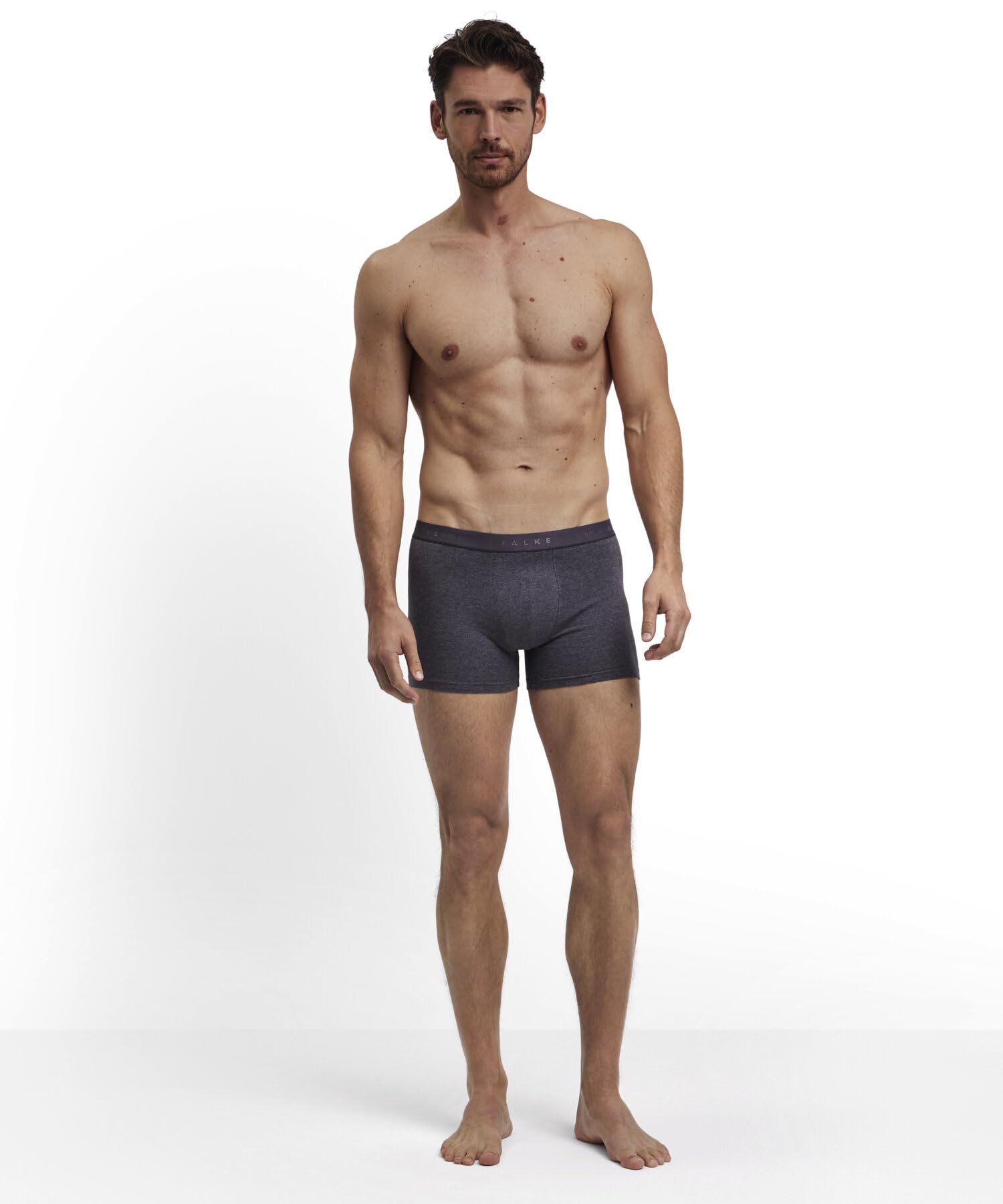 falke-daily-comfort-boxer-boxershorts-2er-pack-schwarz-baumwolle image 4