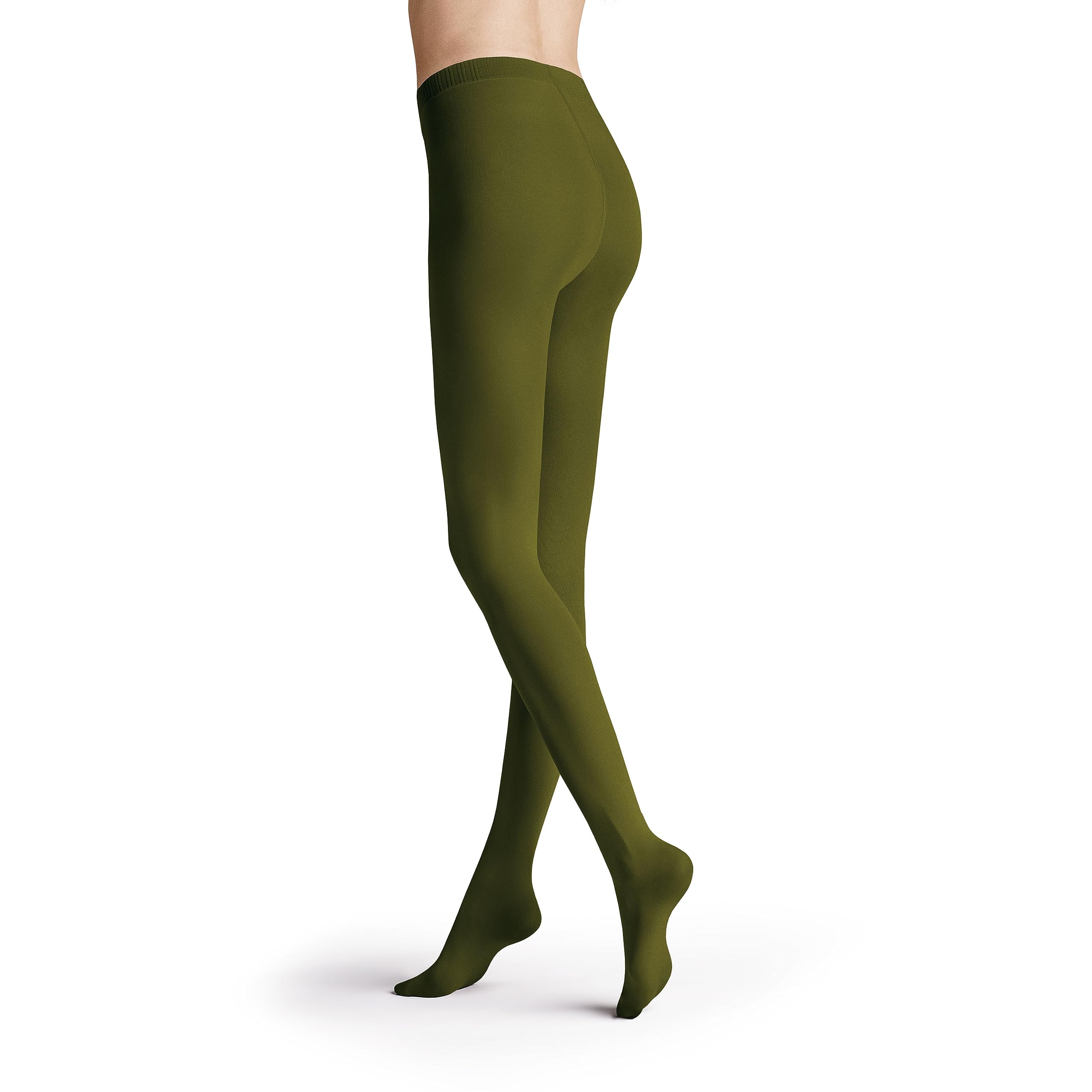 hudson-micro-50-strumpfhose-bud-green-0844-semi-blickdicht image 2