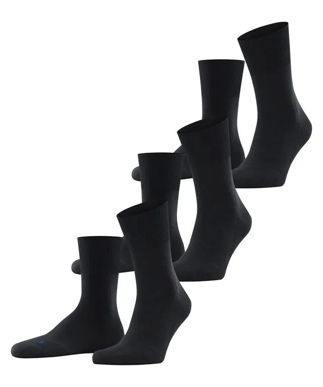 falke-ru4-run-socken-baumwolle-3-pack-marine-44-45 image 1