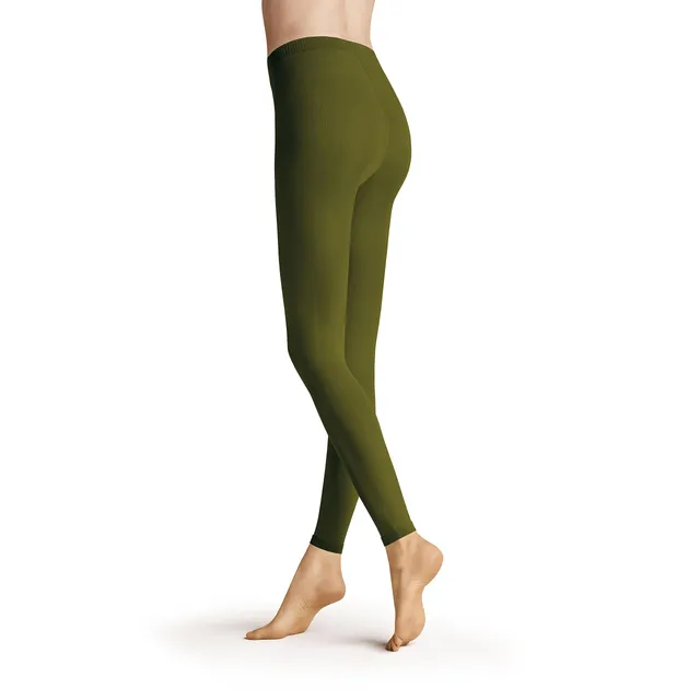 hudson-micro-50-damen-leggings-olive-semi-blickdicht image 1