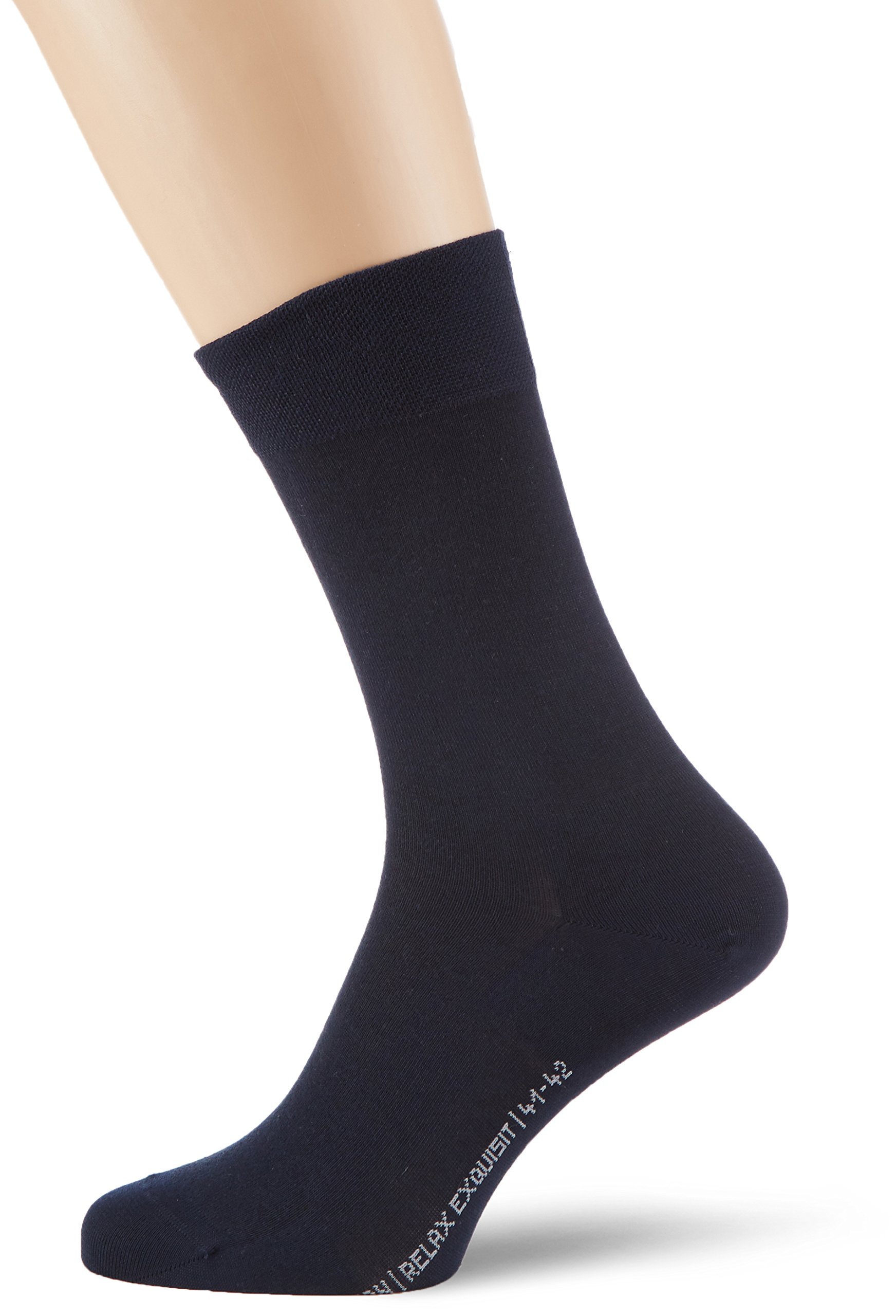 hudson-relax-herren-socken-baumwolle-blau-41-42 image 1
