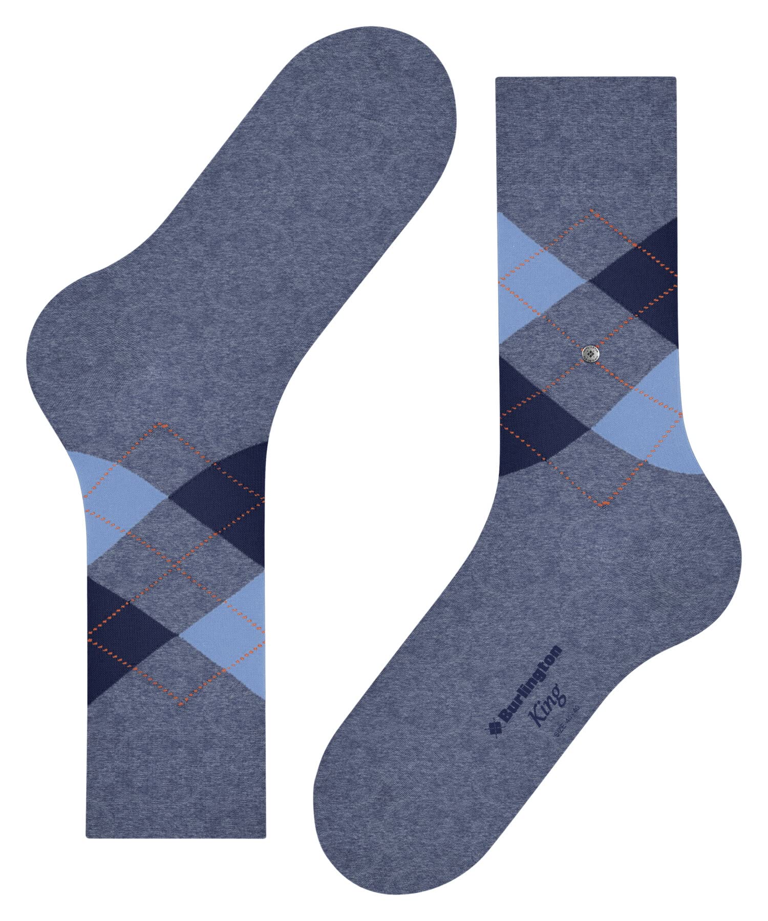 burlington-king-herrensocken-baumwolle-turquoise-40-46 image 7