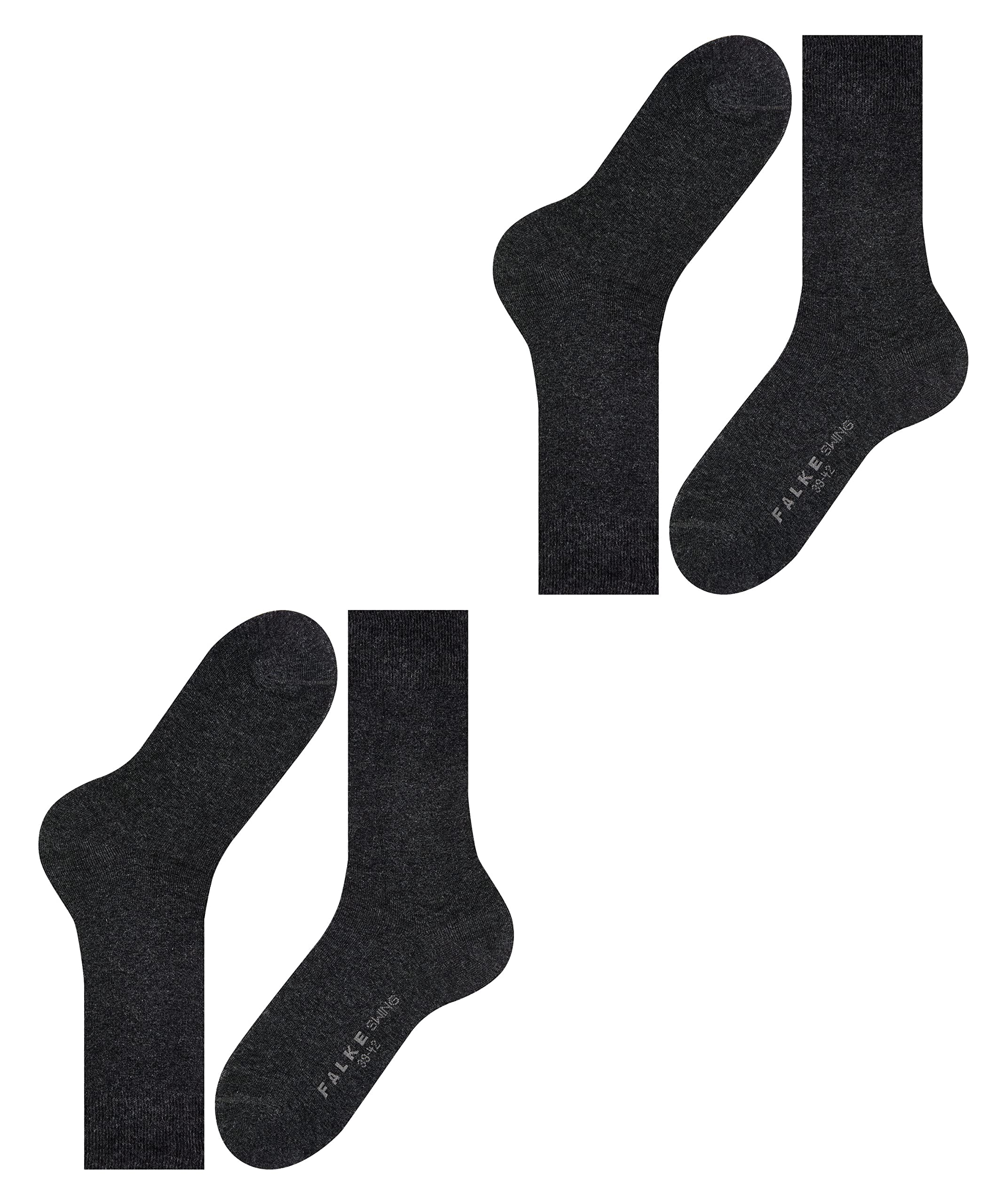 falke-family-swing-socken-baumwolle-2er-pack-schwarz-atmungsaktiv image 5