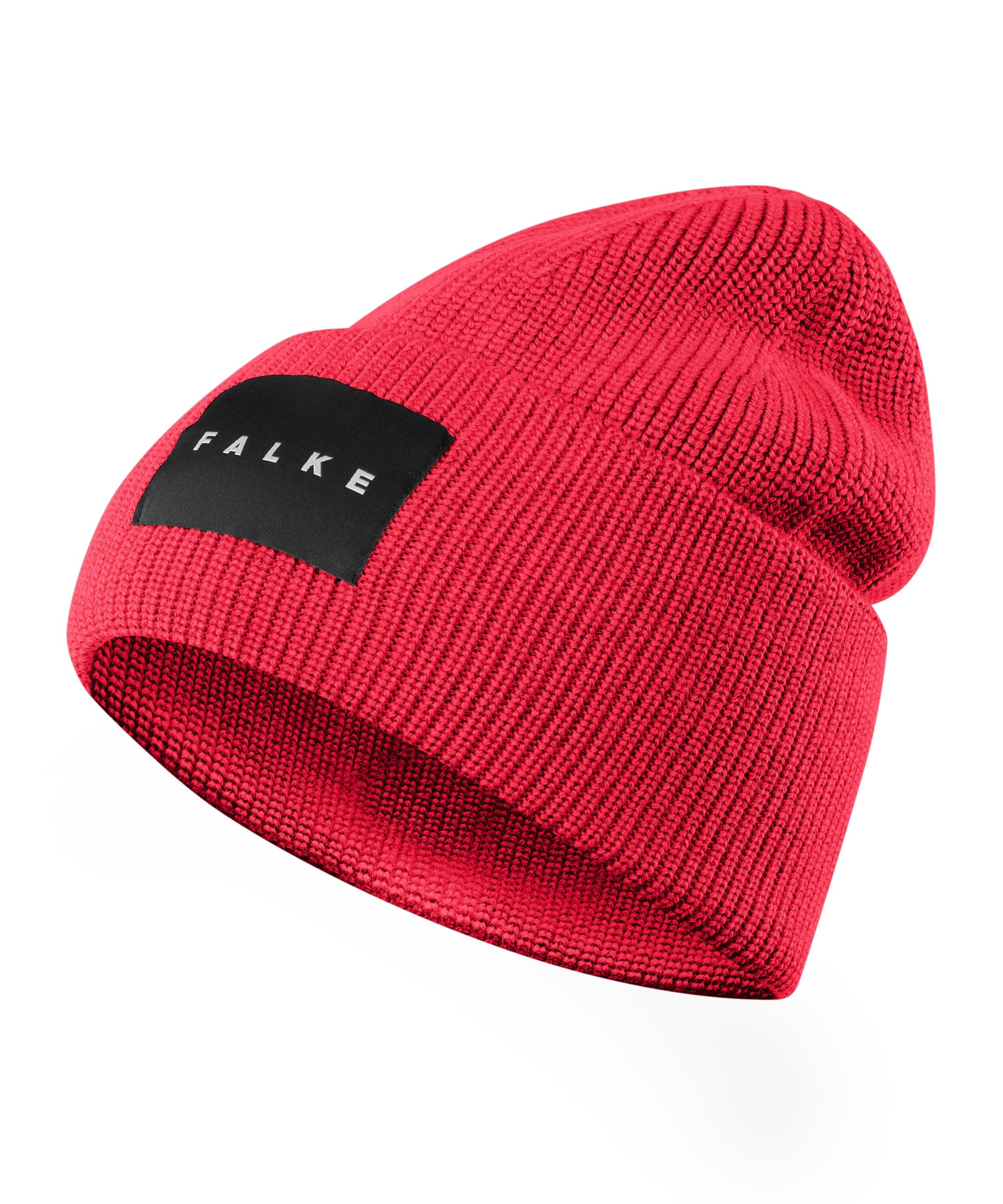 falke-keep-warm-m-tze-merinowolle-coral-red-8006-unisex image 1
