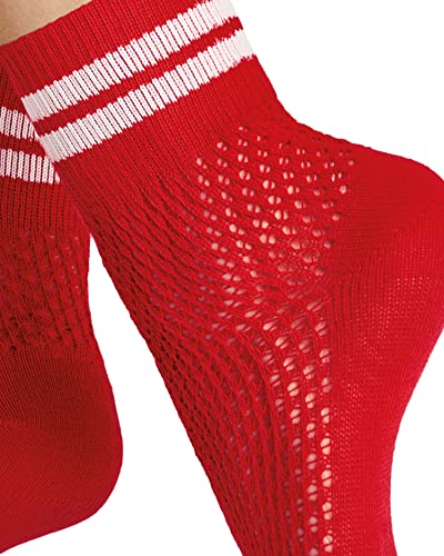 hudson-only-novel-sod-damensocken-pilly-red-netzstruktur image 7