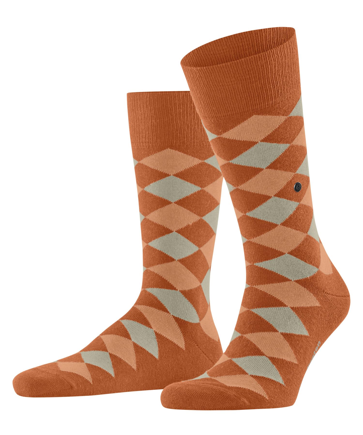 burlington-lord-danny-socken-herren-orange-bio-baumwolle image 1