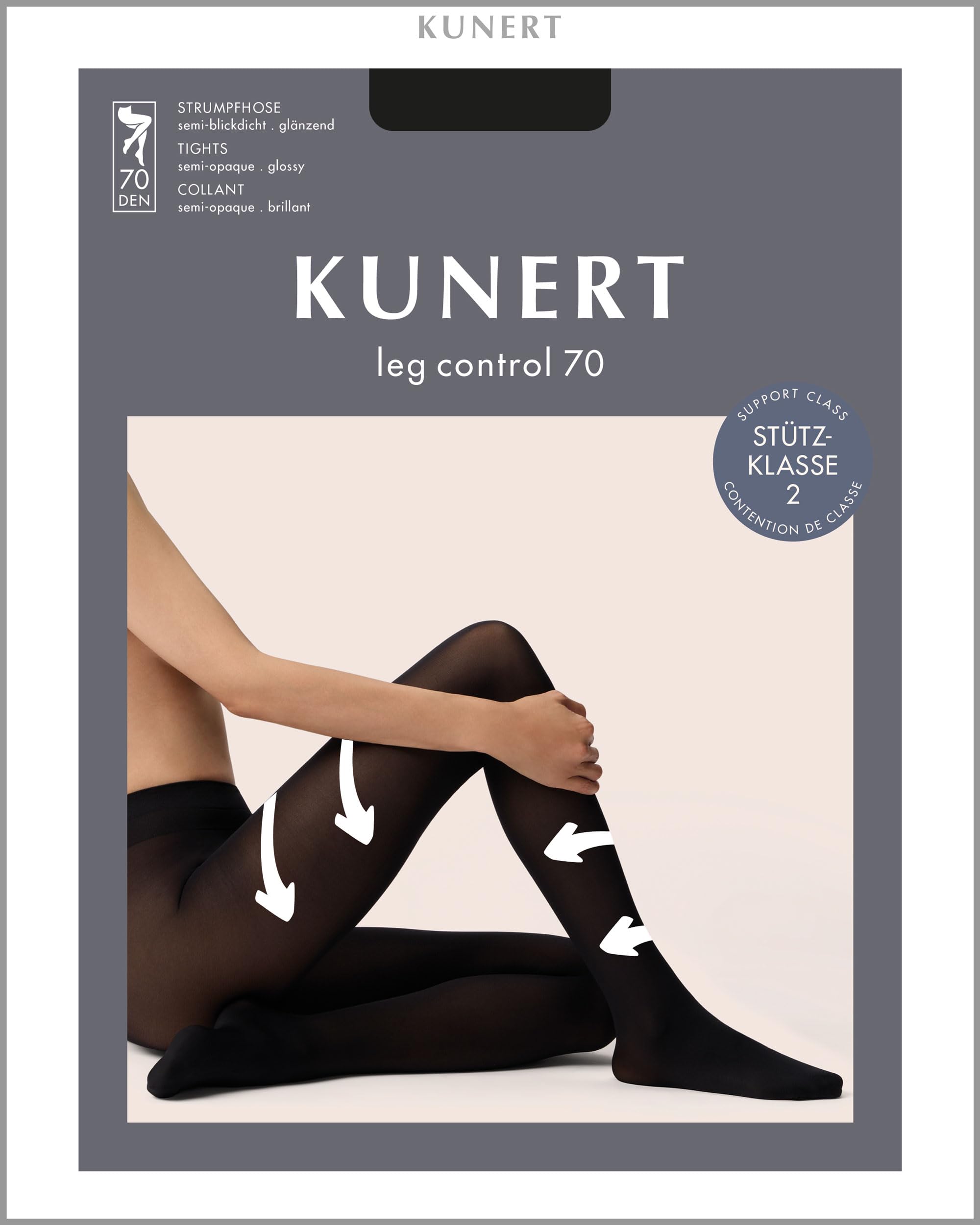 kunert-leg-control-70-st-tzstrumpfhose-gr-48-50-blickdicht image 5