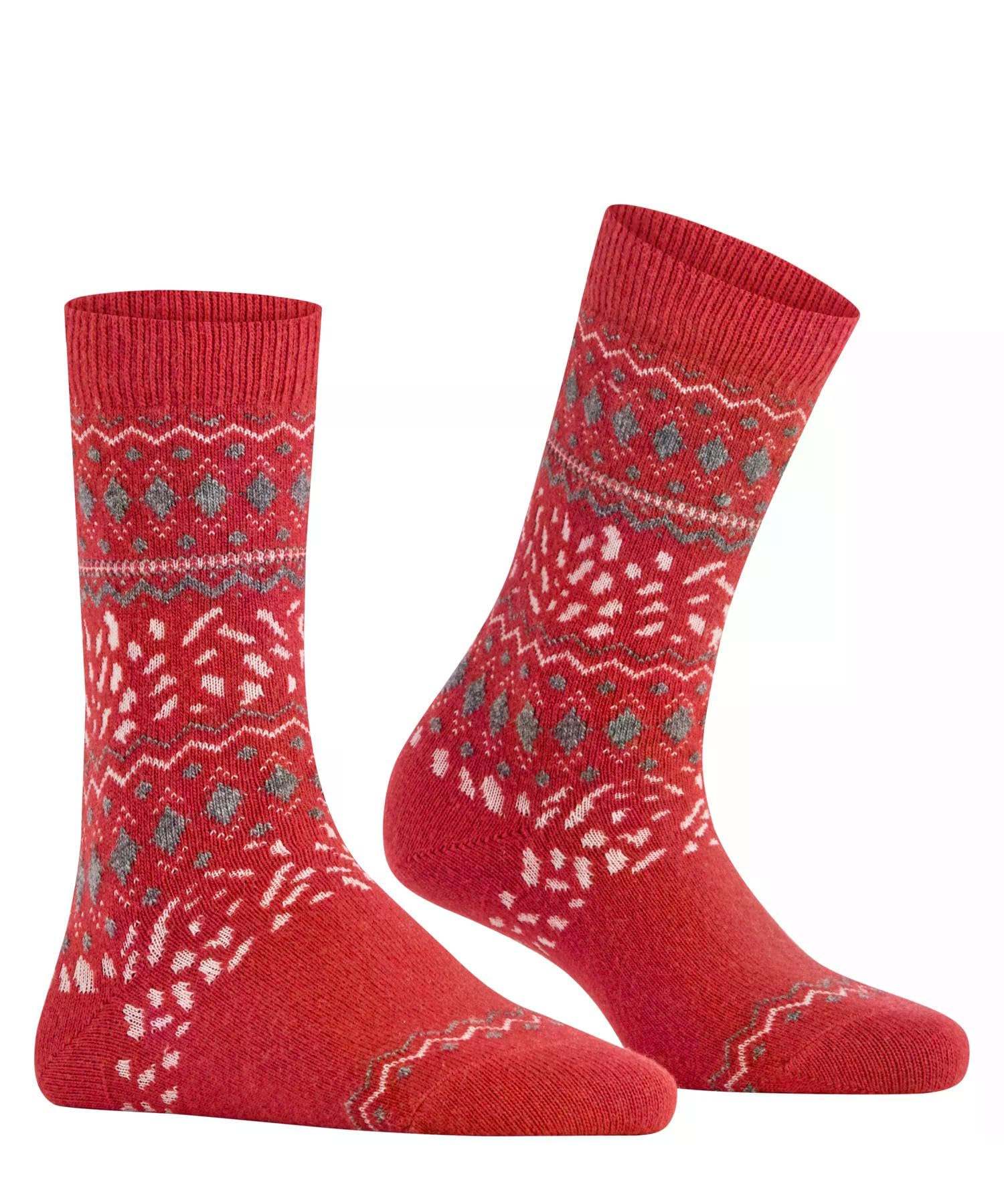 falke-cosy-wool-special-edition-socken-scarlet-39-42-merinowolle image 4