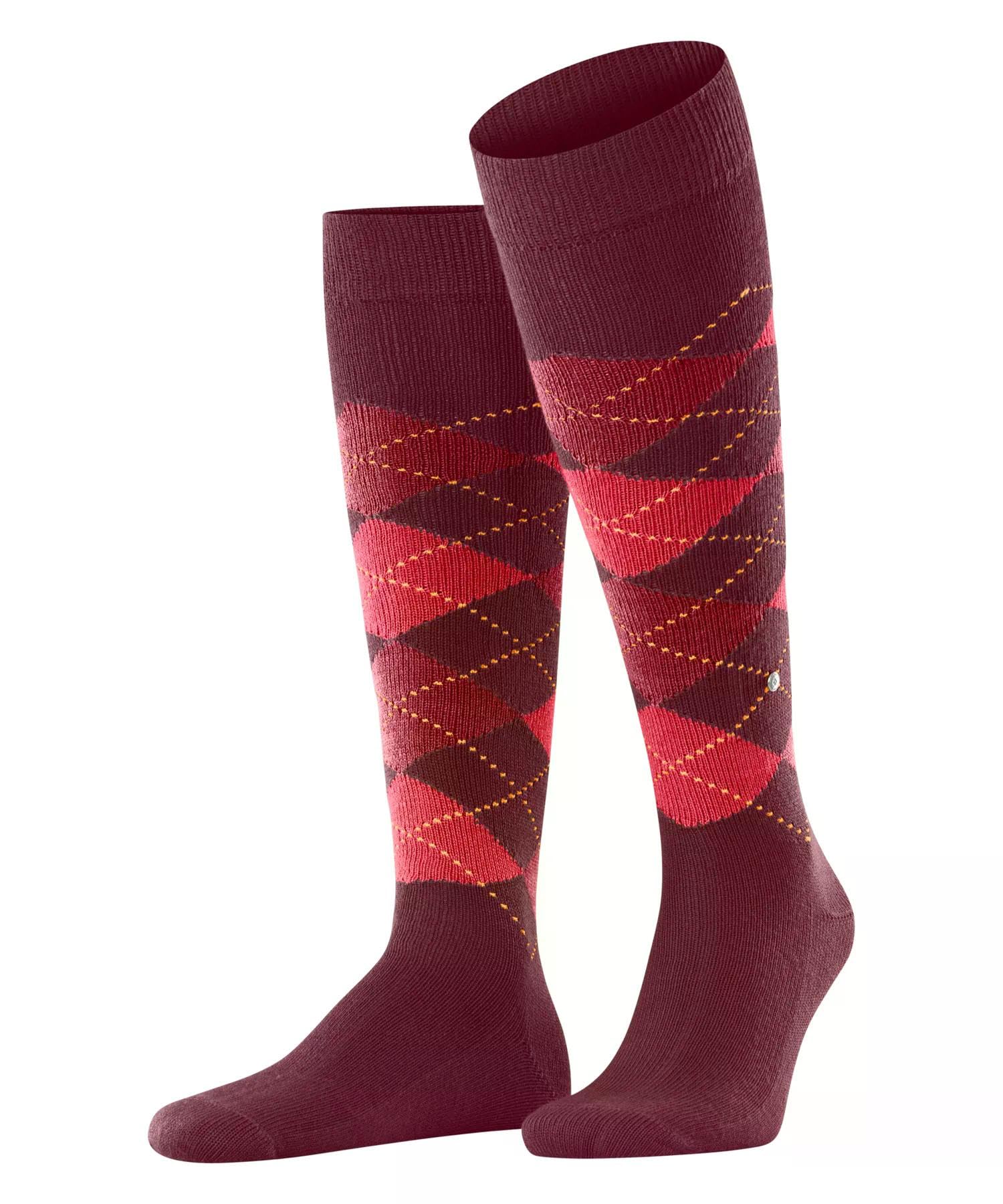 burlington-preston-kniestr-mpfe-herren-argyle-lila-40-46 image 1