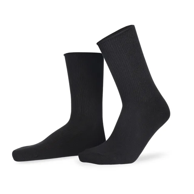 hudson-relax-soft-socken-baumwolle-black-druckfrei image 1