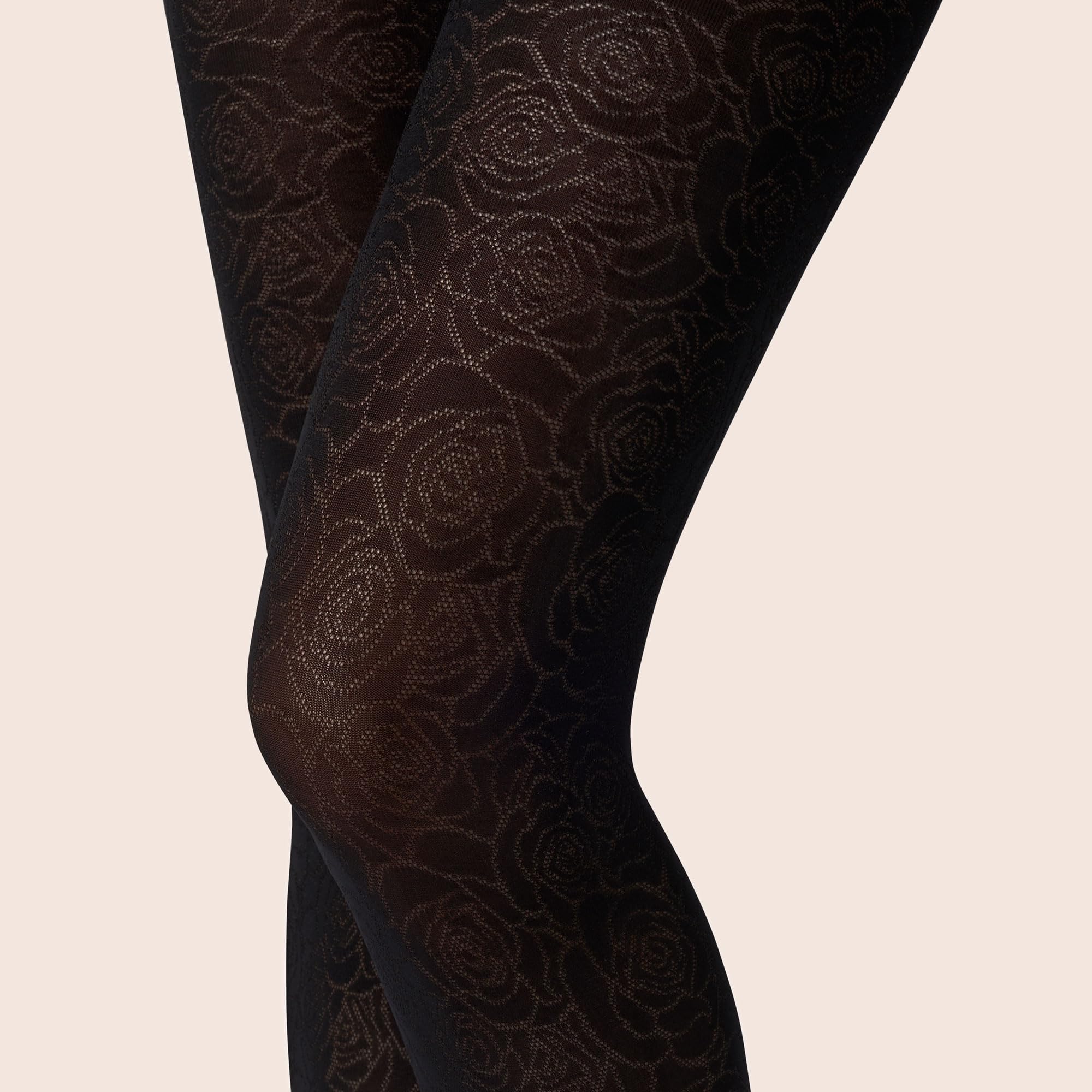 kunert-raffinesse-magical-rose-strumpfhose-38-40-rosenmuster image 5