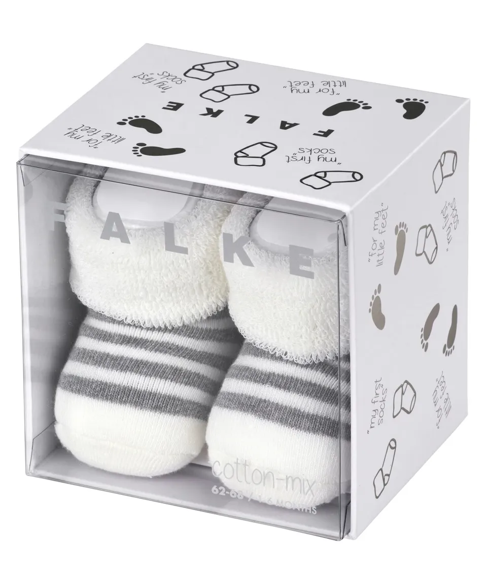 falke-erstling-baby-socken-wei-off-white-62-68-ringel image 1