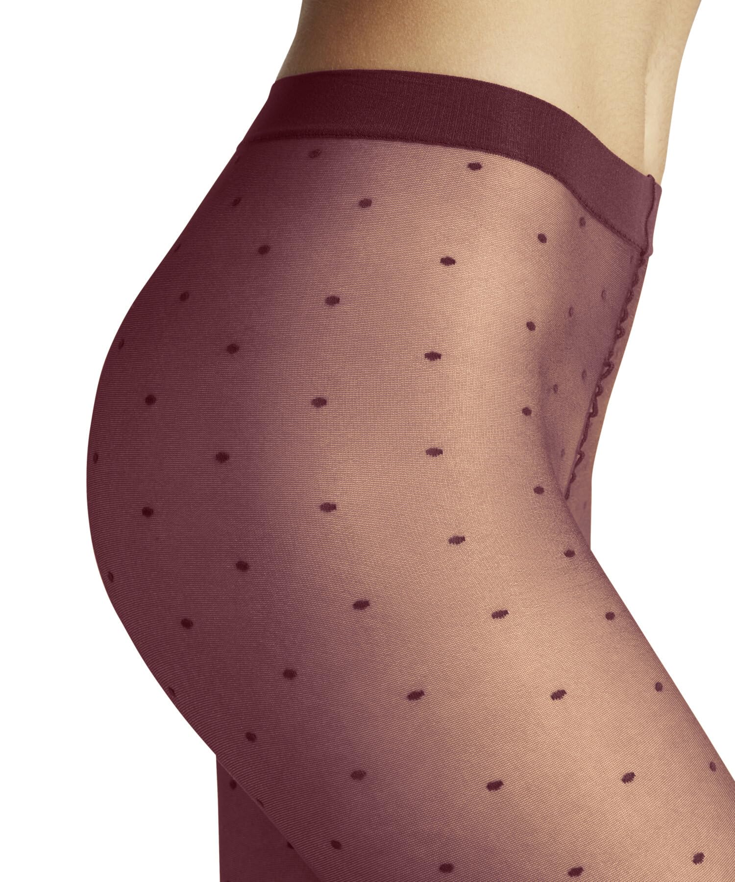 falke-dot-15-den-strumpfhose-schwarz-1-st-ck-transparent-gepunktet image 4