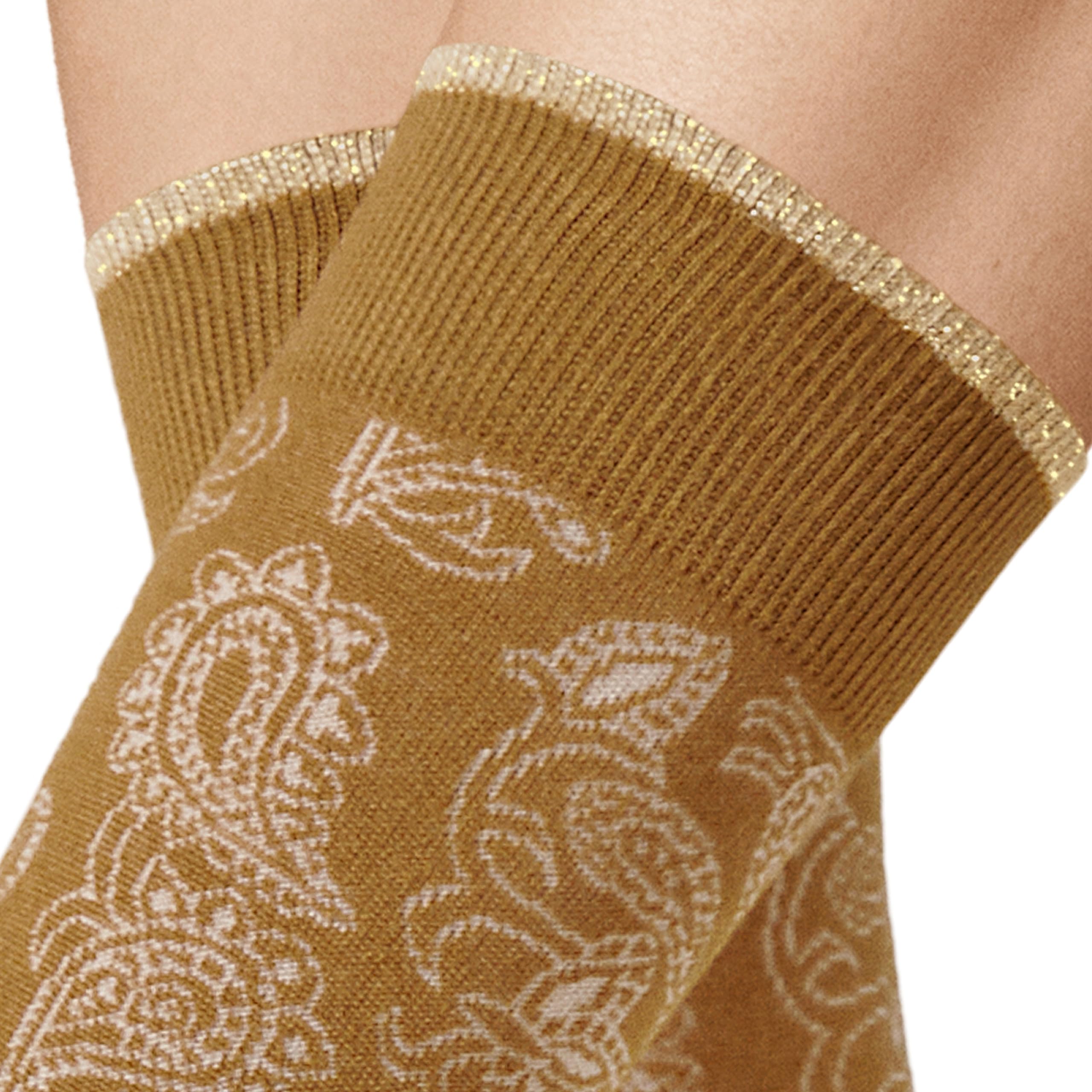 kunert-raffinesse-paisley-socken-muster-1er-pack-bunt image 2