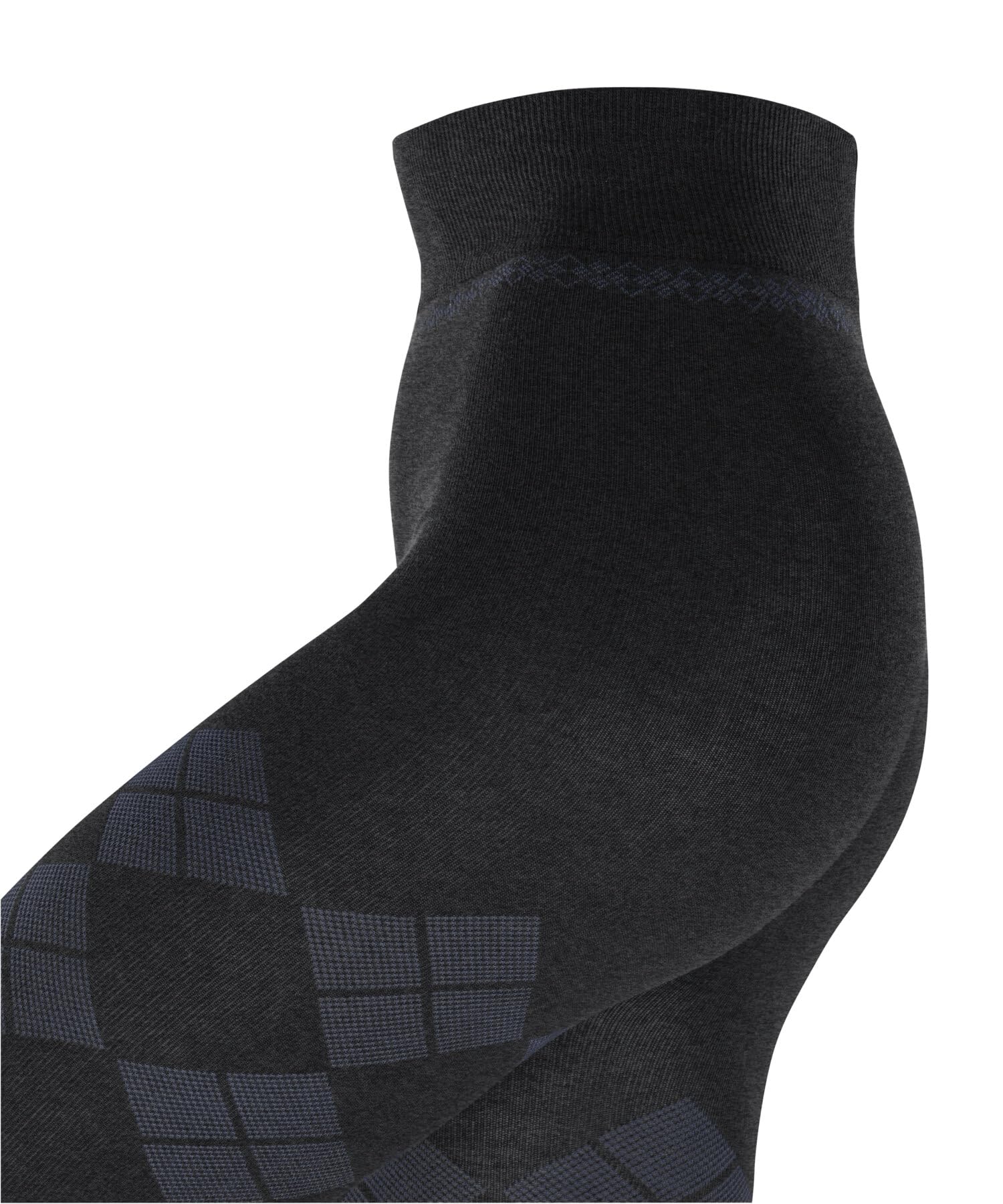 burlington-elegant-essence-strumpfhose-baumwolle-schwarz-argyle image 3