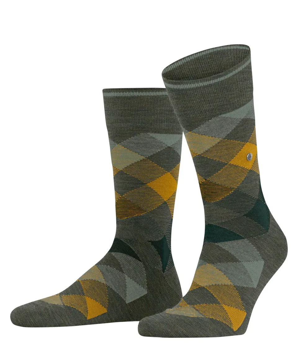 burlington-edinburgh-melange-socken-wolle-gr-n-herren image 1