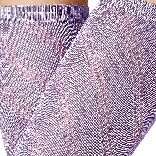 kunert-raffinesse-diagonal-crochet-kniestr-mpfe-smoked-lilac image 5