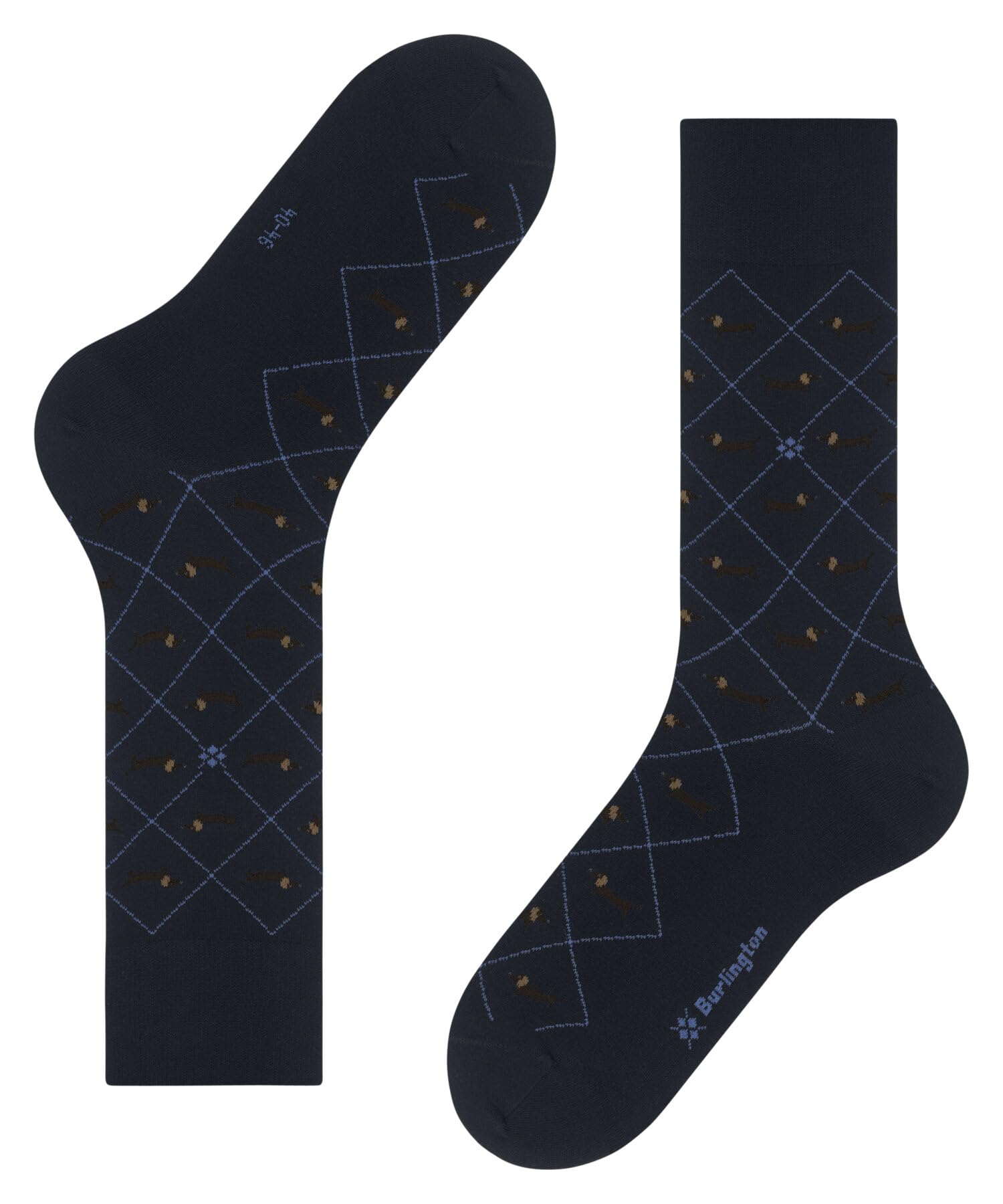 burlington-soho-vibes-dachshund-socken-marine-baumwolle image 5